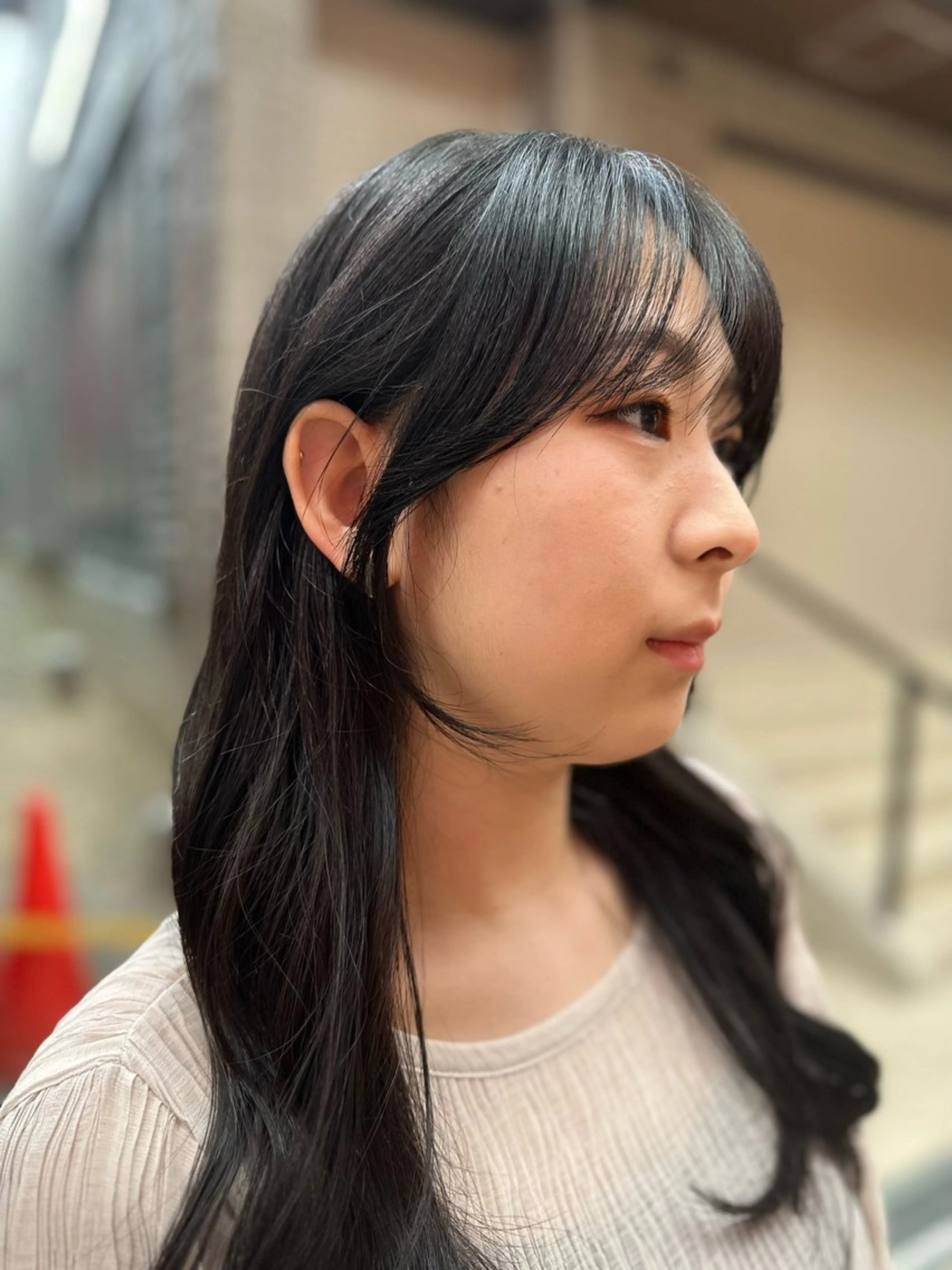 ロング サイドバング レイヤー/ウルフ/ /奈良/  RIHOのヘアスタイル