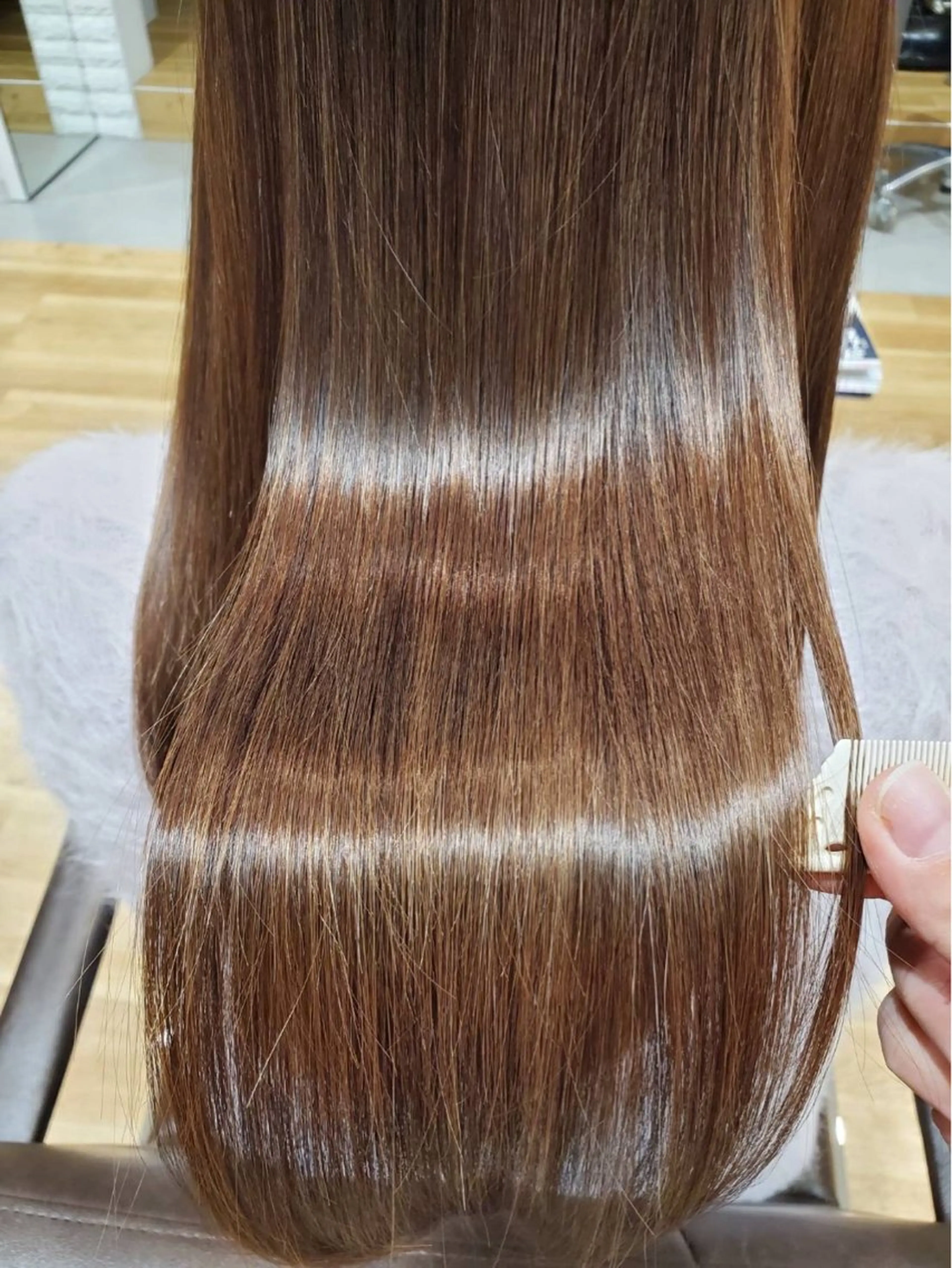 🌈髪質改善🌈カット+カラー+ミネコラトリートメント+炭酸スパの写真