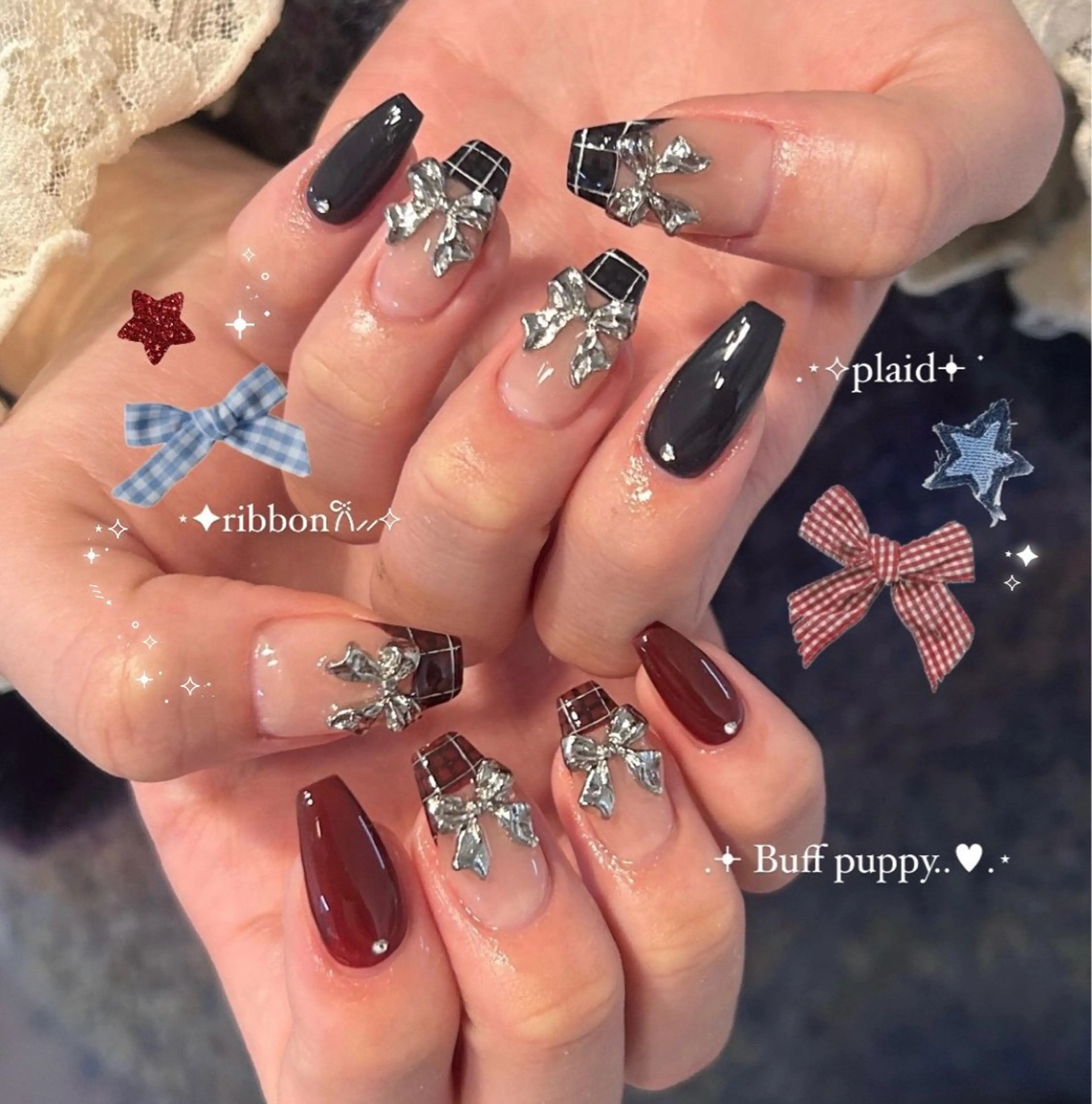 ネイル ハンドネイル Buff Puppy所属・Sae BuffPuppyのネイルデザイン