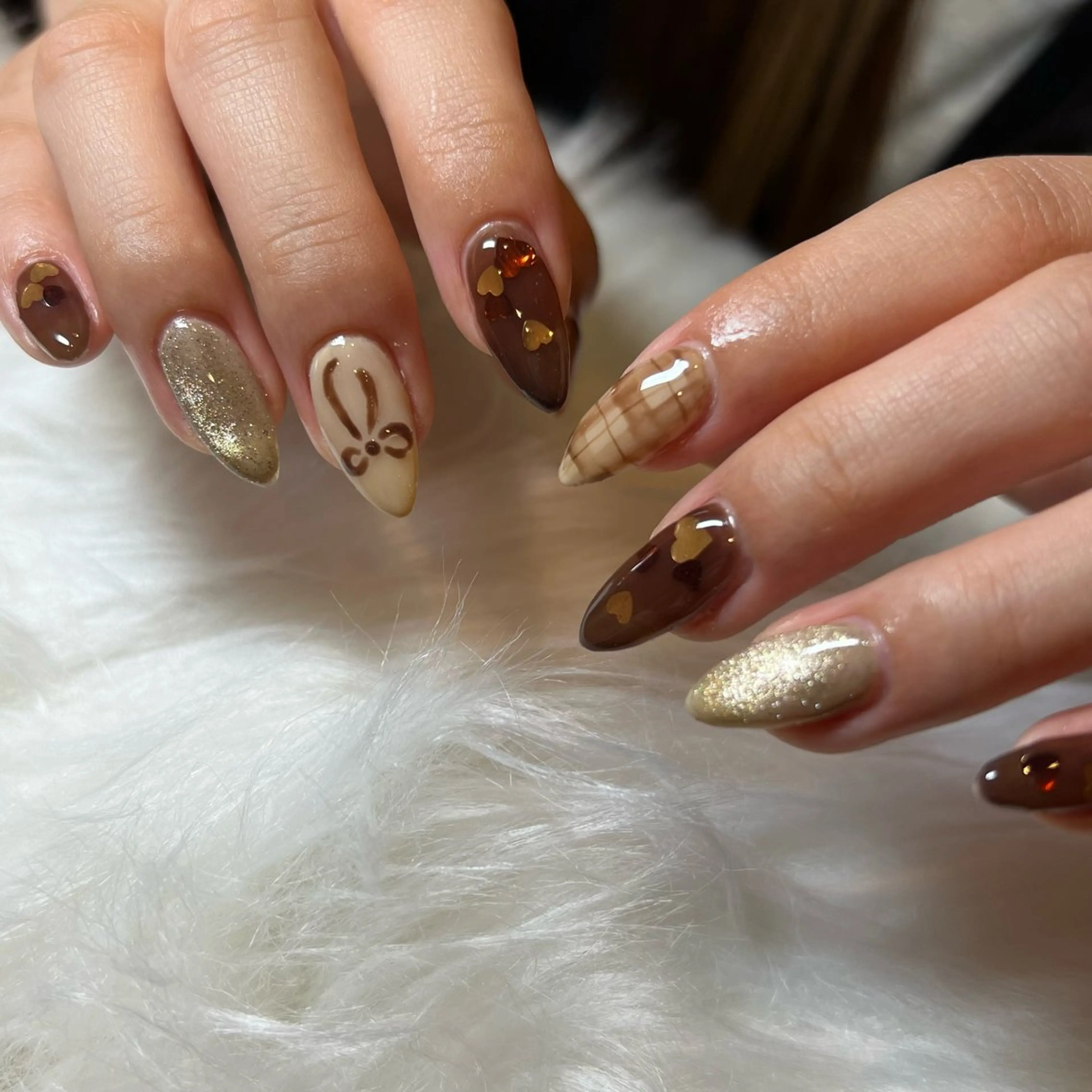 ネイル バレンタイン ハンドネイル m.nail所属・maeda 💫のネイルデザイン