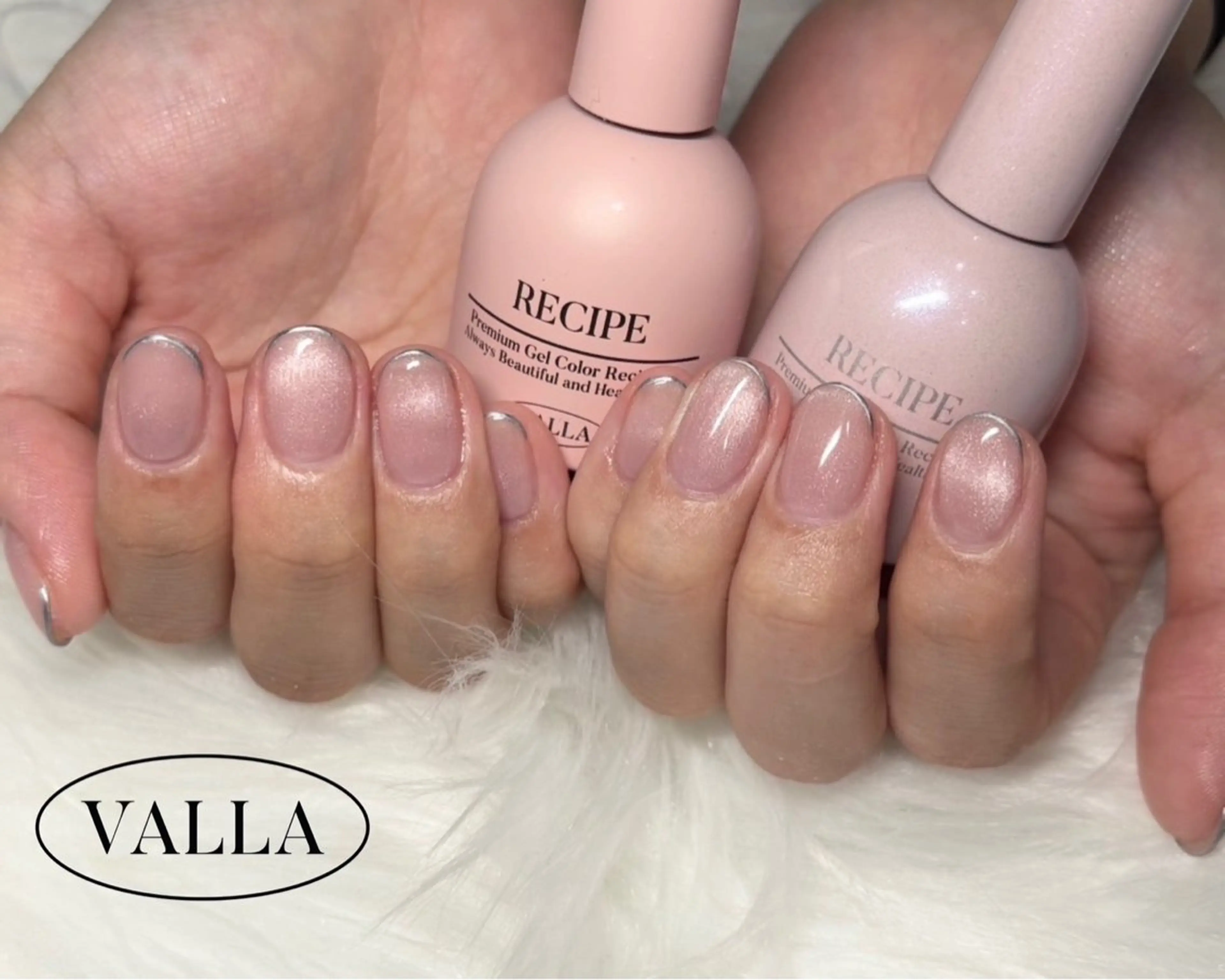 ネイル フレンチネイル マグネットネイル Lib 小松店 Yuki･:*❤︎のネイルデザイン