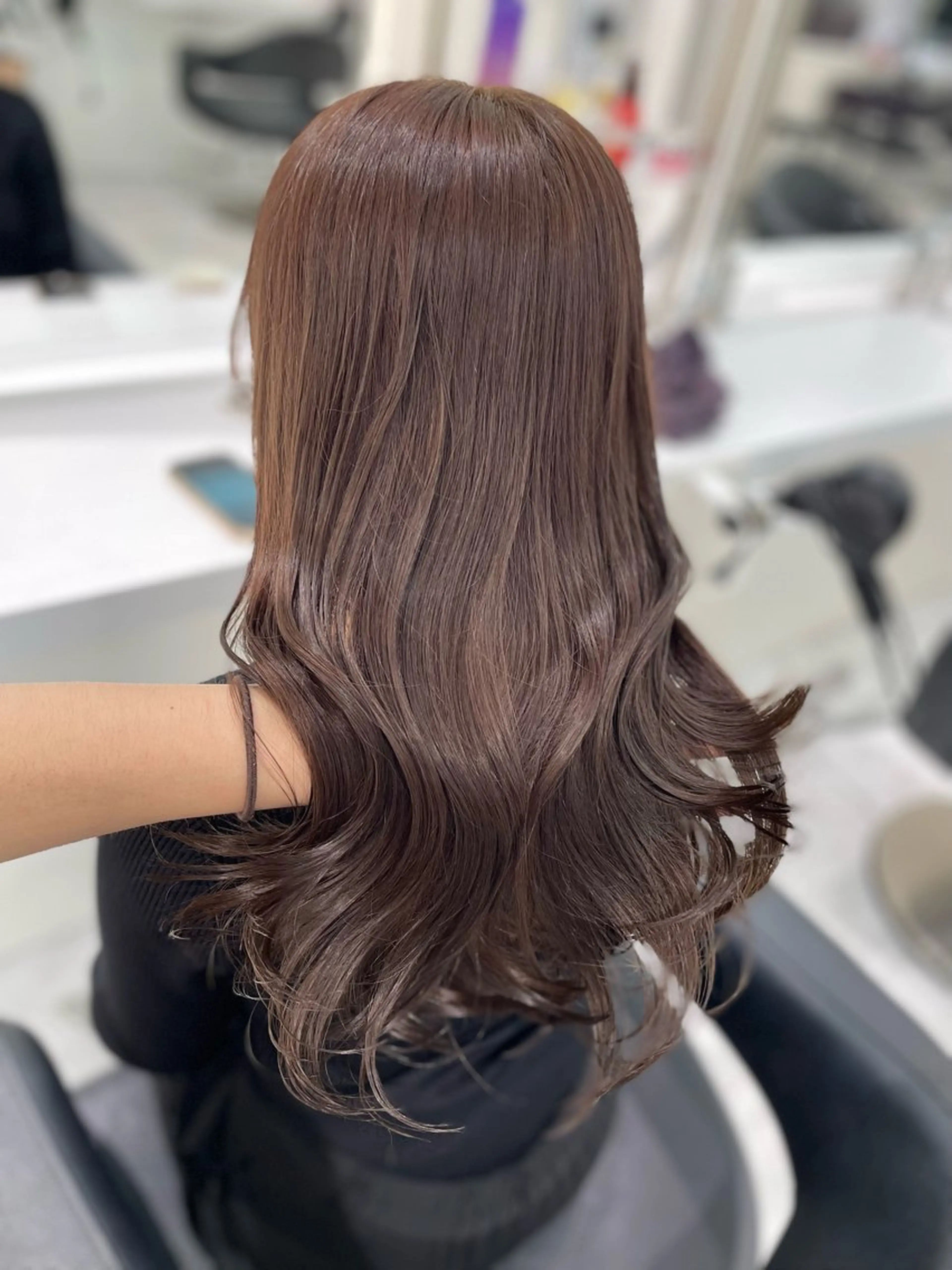 セミロング カラー ヘアカラー トリートメント ヘッドスパ 🌿透明感赤み消し Keishin🌿のヘアスタイル