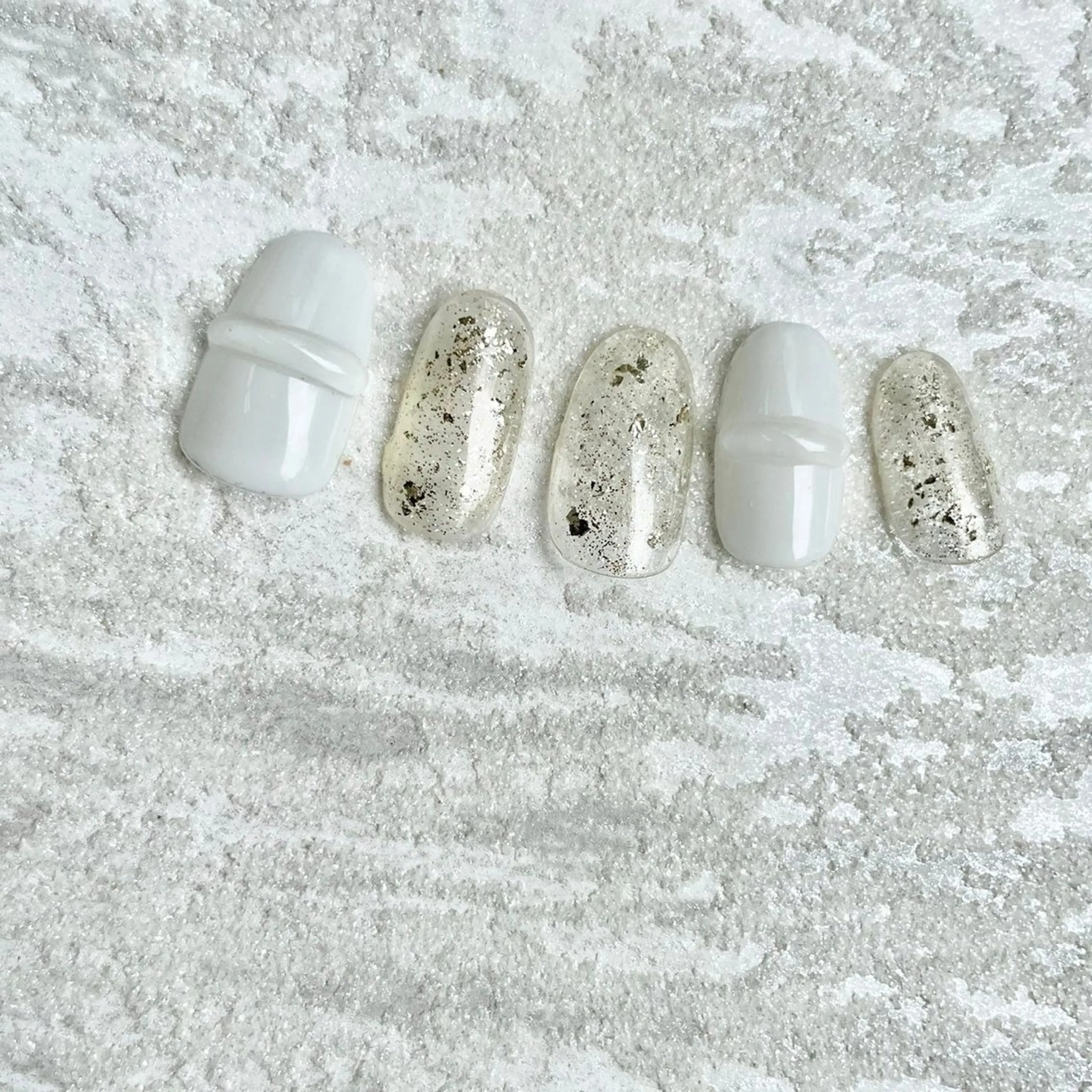 ネイル ⭐︎休業中の練習⭐︎ JNA認定講師髙橋のネイルデザイン