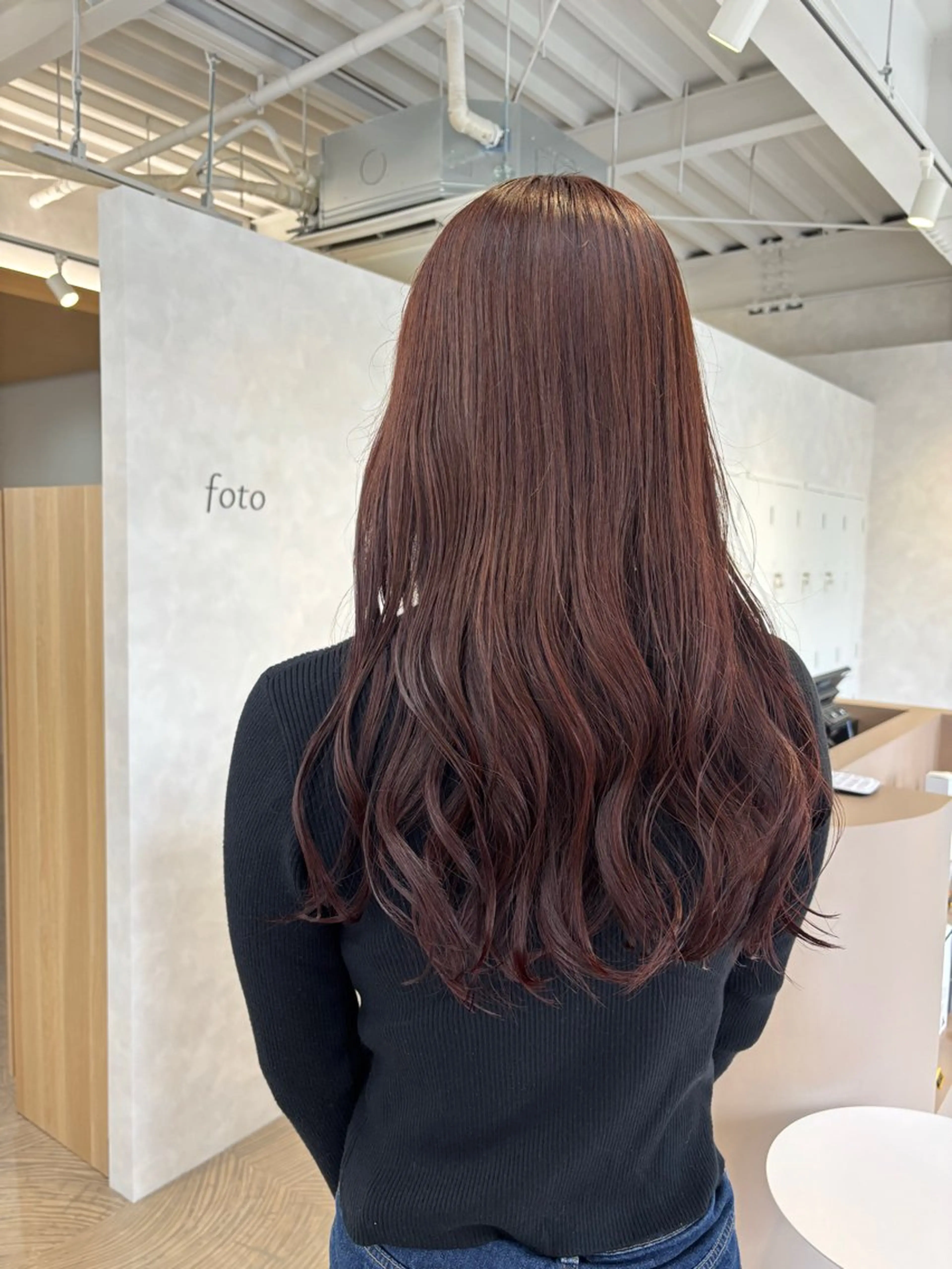 ロング yoshino /ナチュラル縮毛のヘアスタイル