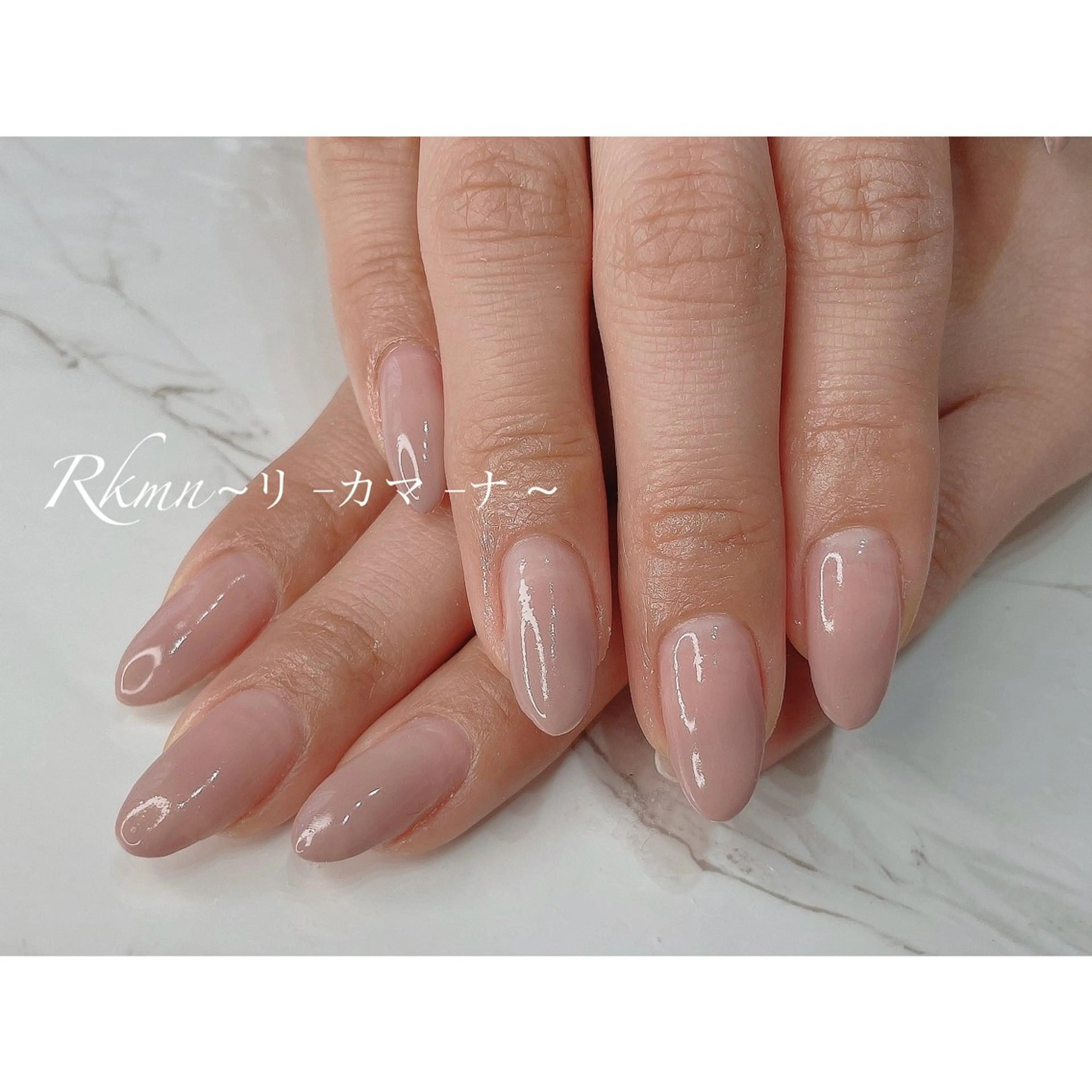 ネイル アートネイル グラデーション シンプルネイル 春ネイル ハンドネイル フットネイル ハンドケア Rkmn ~リ-カマ-ナ~のネイルデザイン