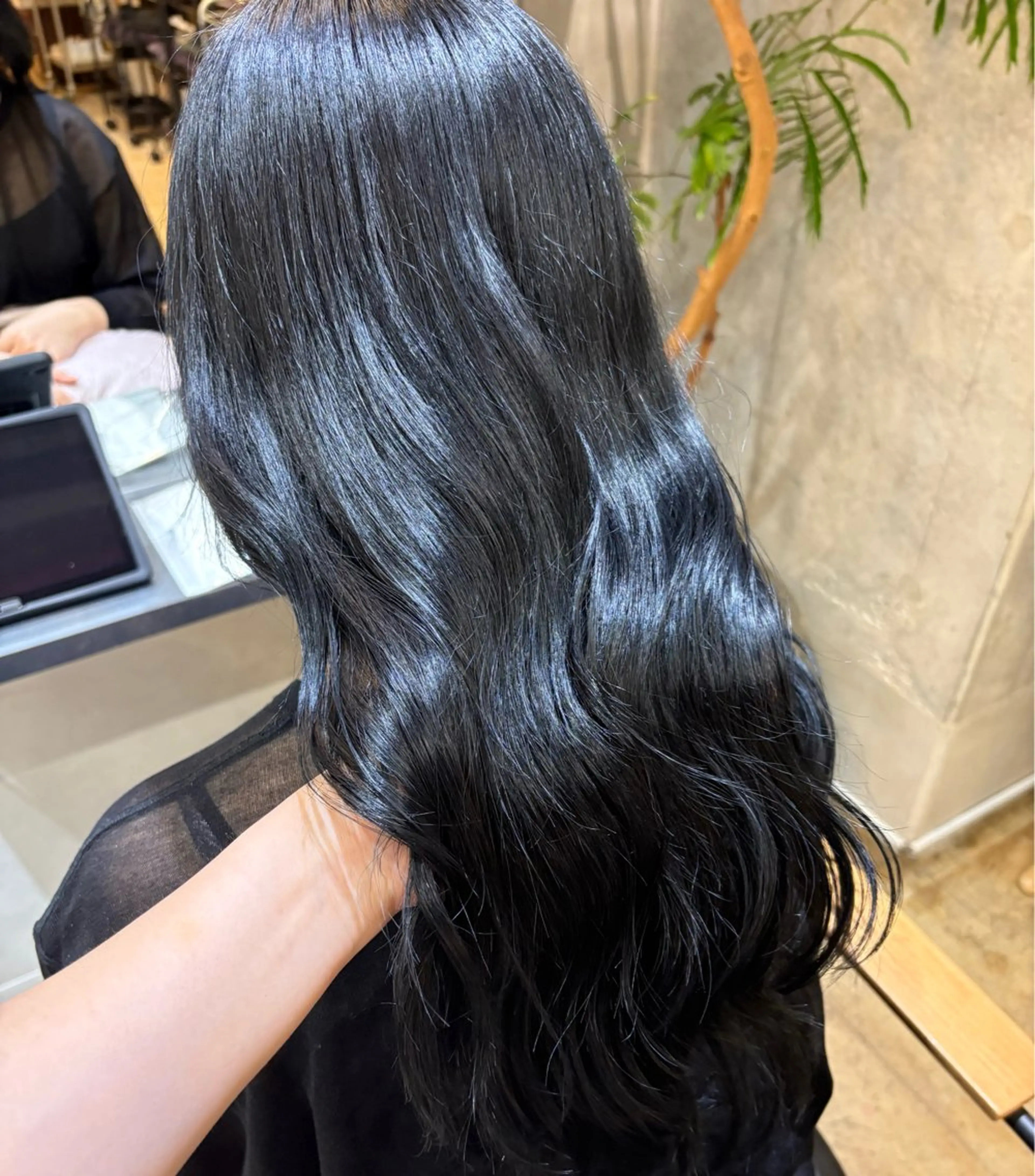 ロング カラー 透明感カラー ヘアカラー トリートメント olive For hair 池袋【オリーブフォーヘアー】所属・🍒艶髪カラー🍒 青木 瞳のヘアスタイル