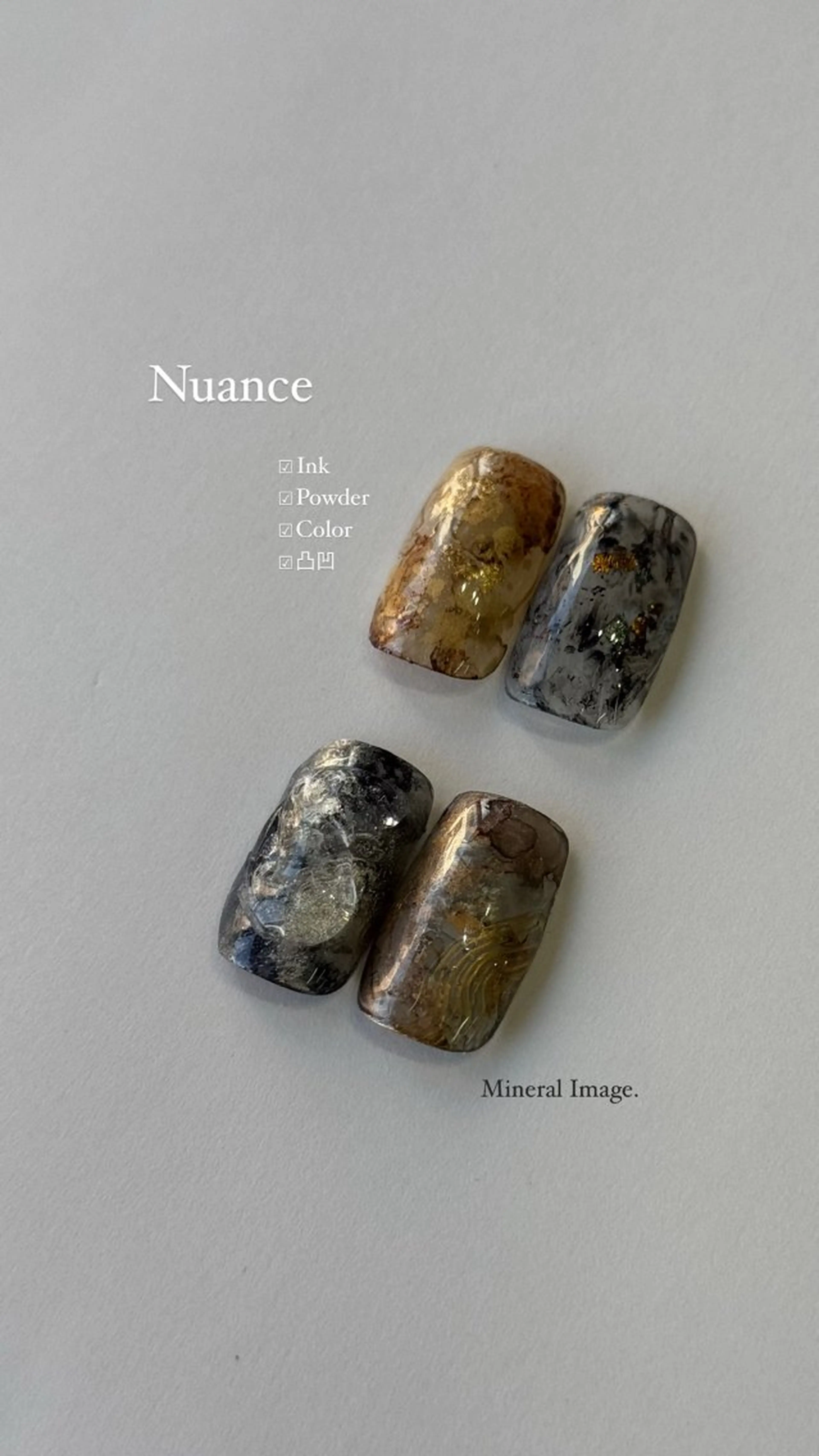 ネイル 持ち込み ニュアンスネイル HARUKA ネイリスト福岡/薬院のネイルデザイン