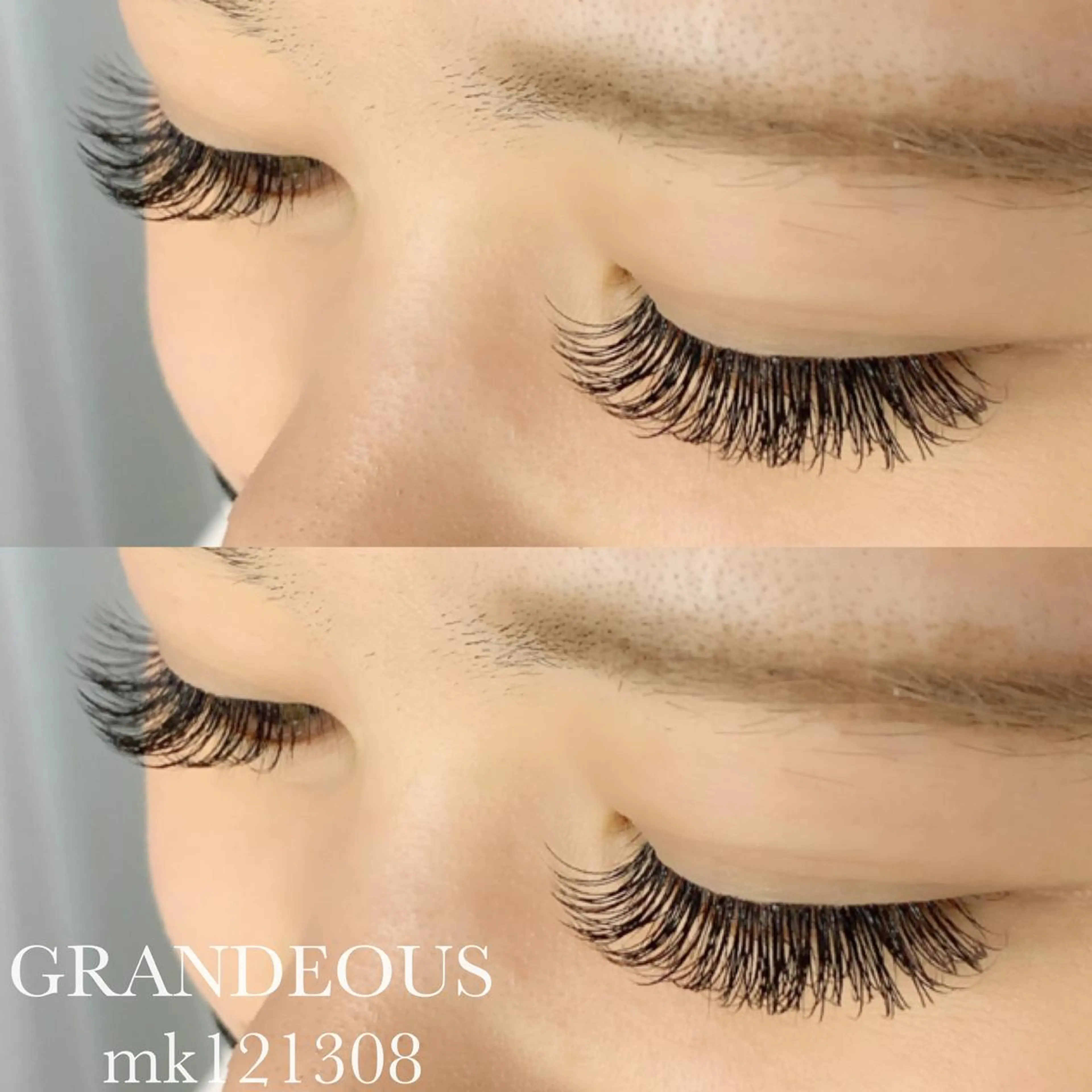 マツエク・マツパ 付け放題 バインドロック マツエク GRANDEcara 栄 manamiのマツエク・マツパデザイン