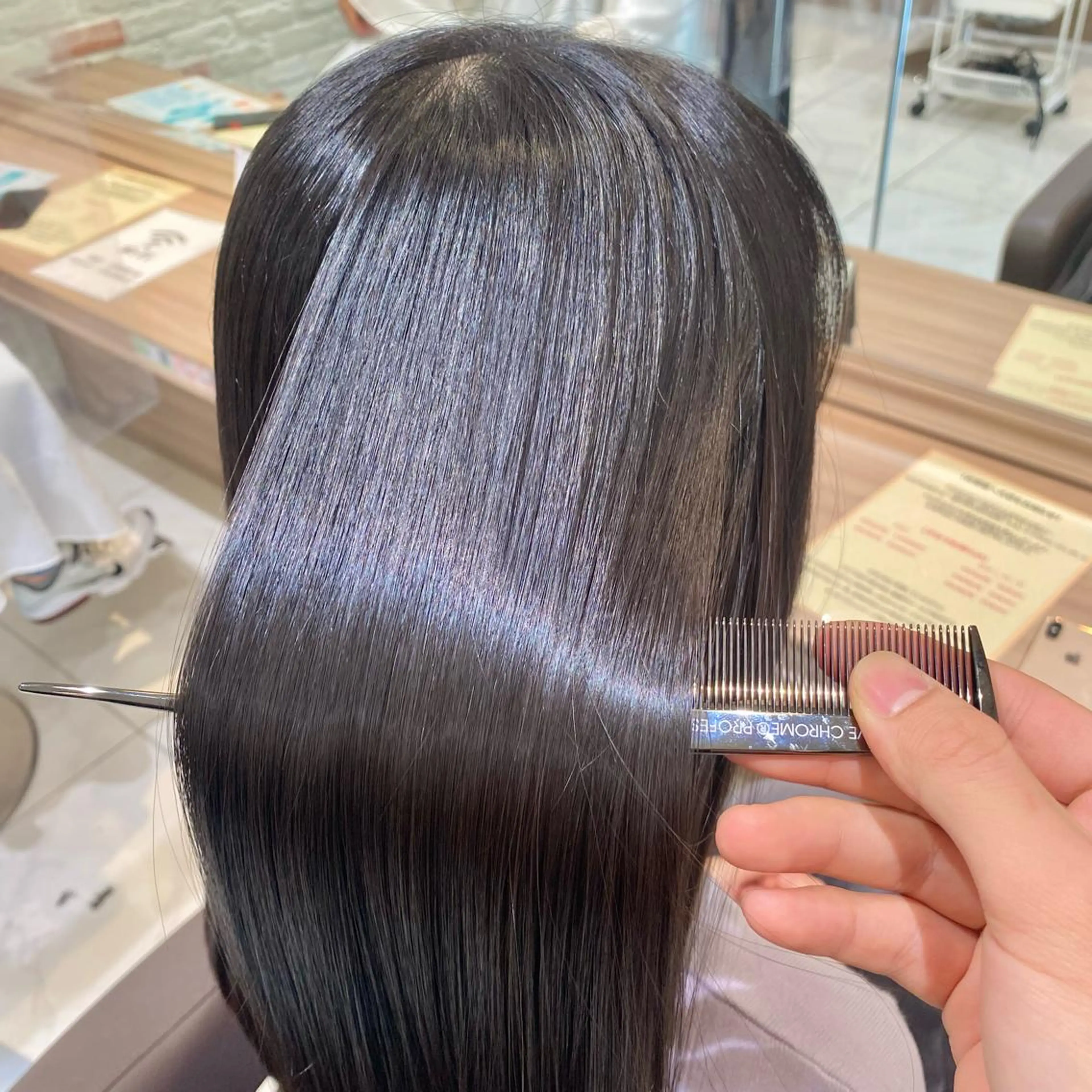 ロング 縮毛矯正 トリートメント ✨美髪／縮毛矯正 講師 ／塚田健✨のヘアスタイル