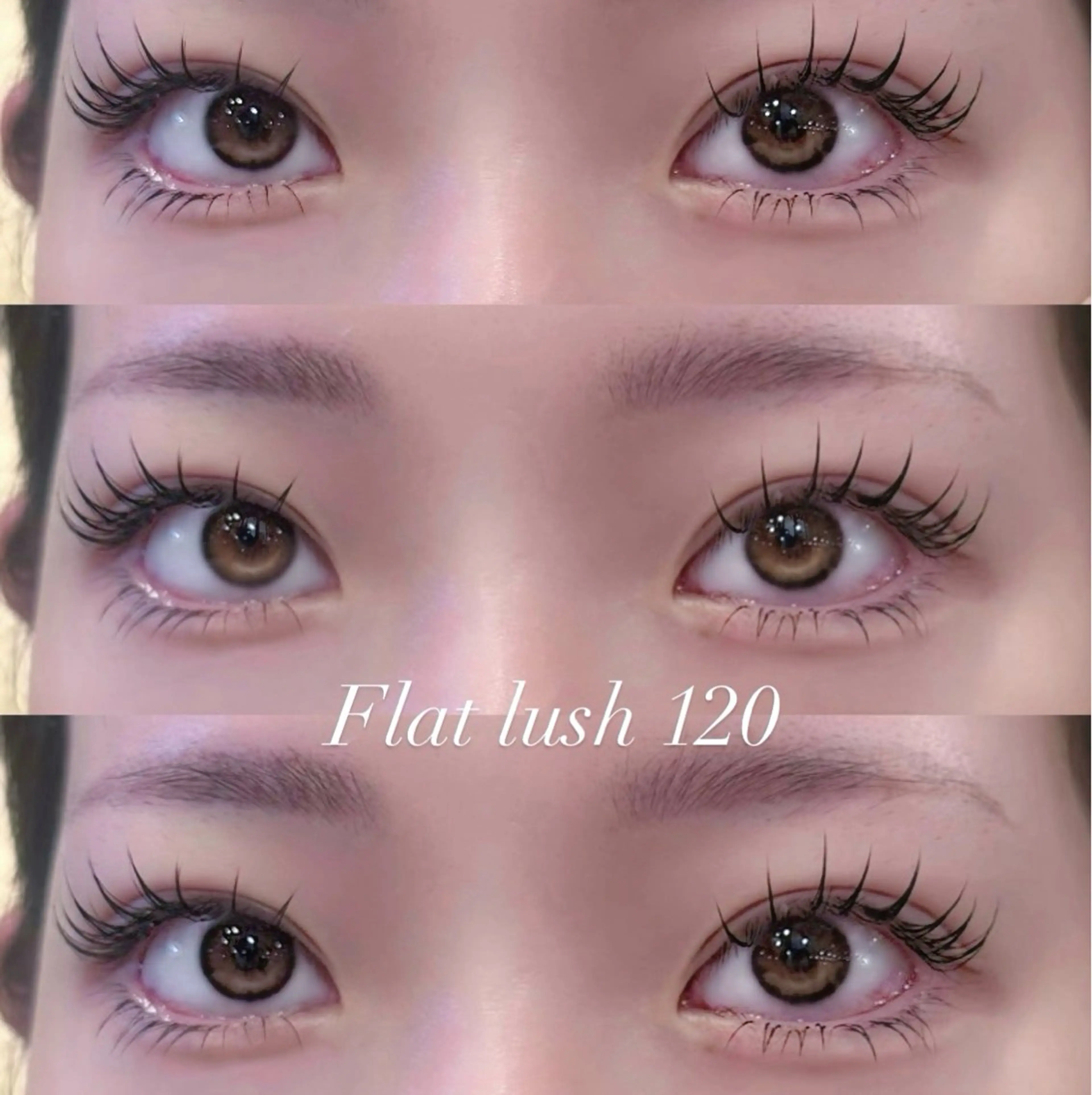 【⠀持続力up⤴️✨️ 】LEDグルーフラットラッシュ80本￥5000円100本￥5500円の写真