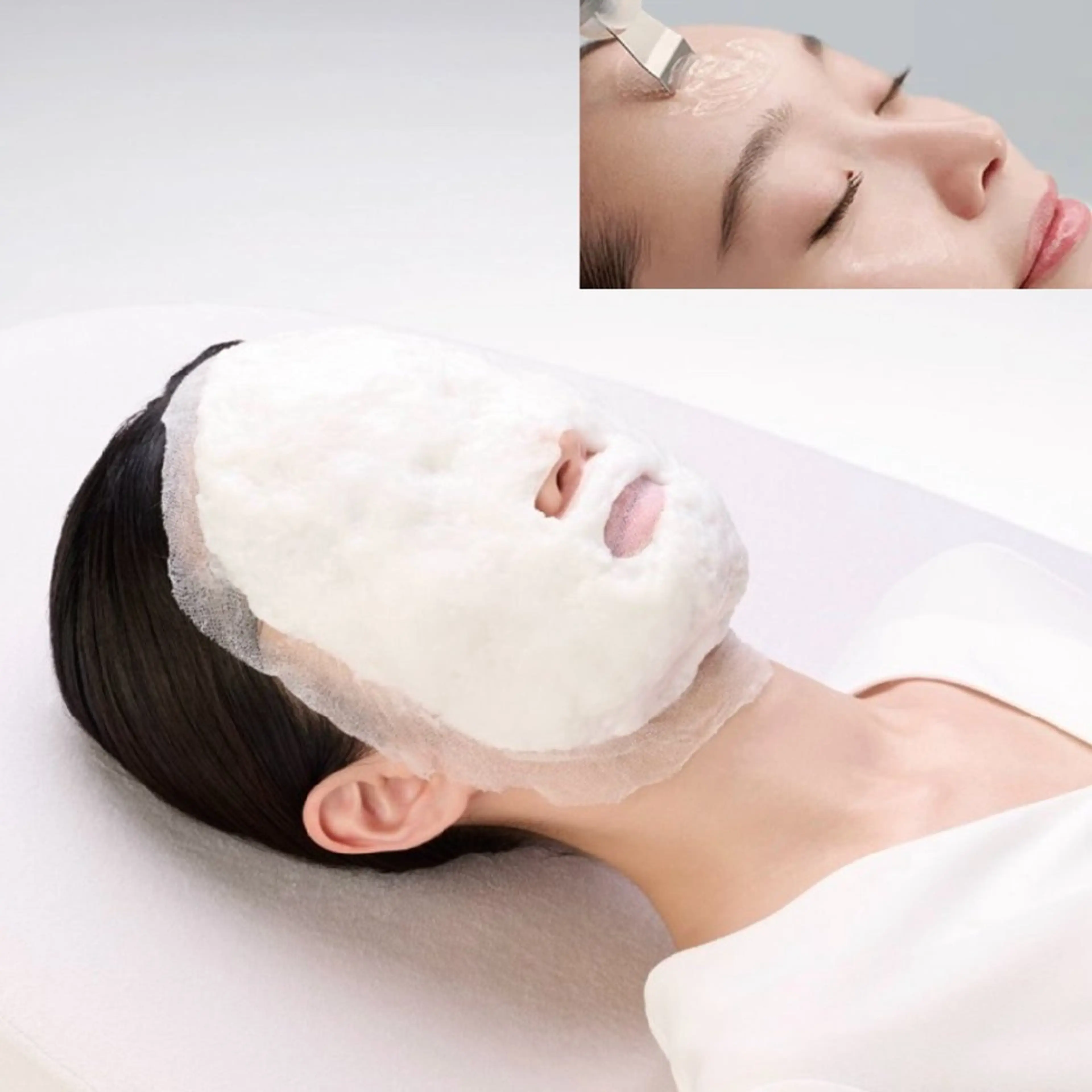 お手軽本格エステ✨フェイシャルリッチ  クリア&モイスト💖ミニモ限定‼️毛穴洗浄オプション付の写真