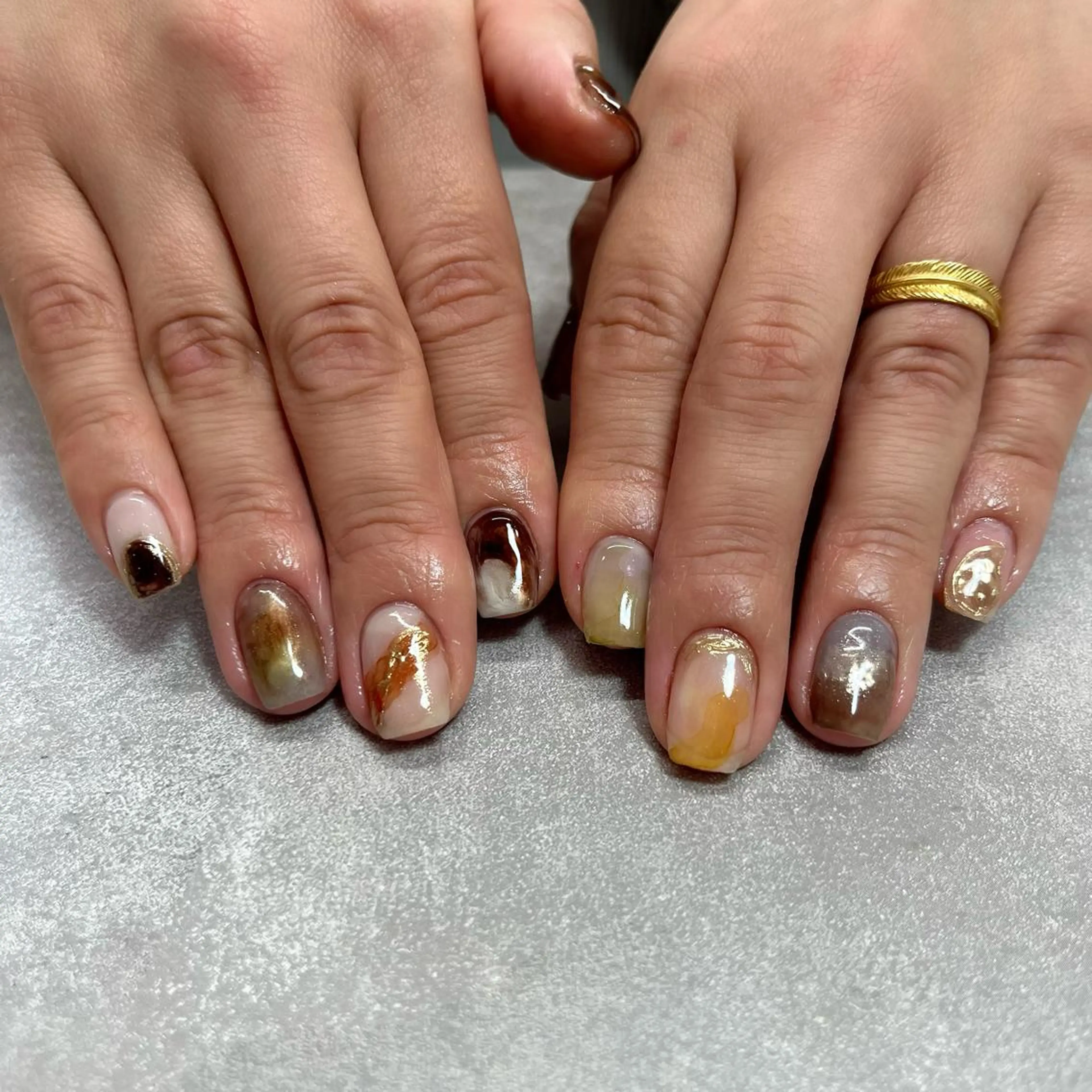 ネイル ニュアンスネイル Koa nails.のネイルデザイン