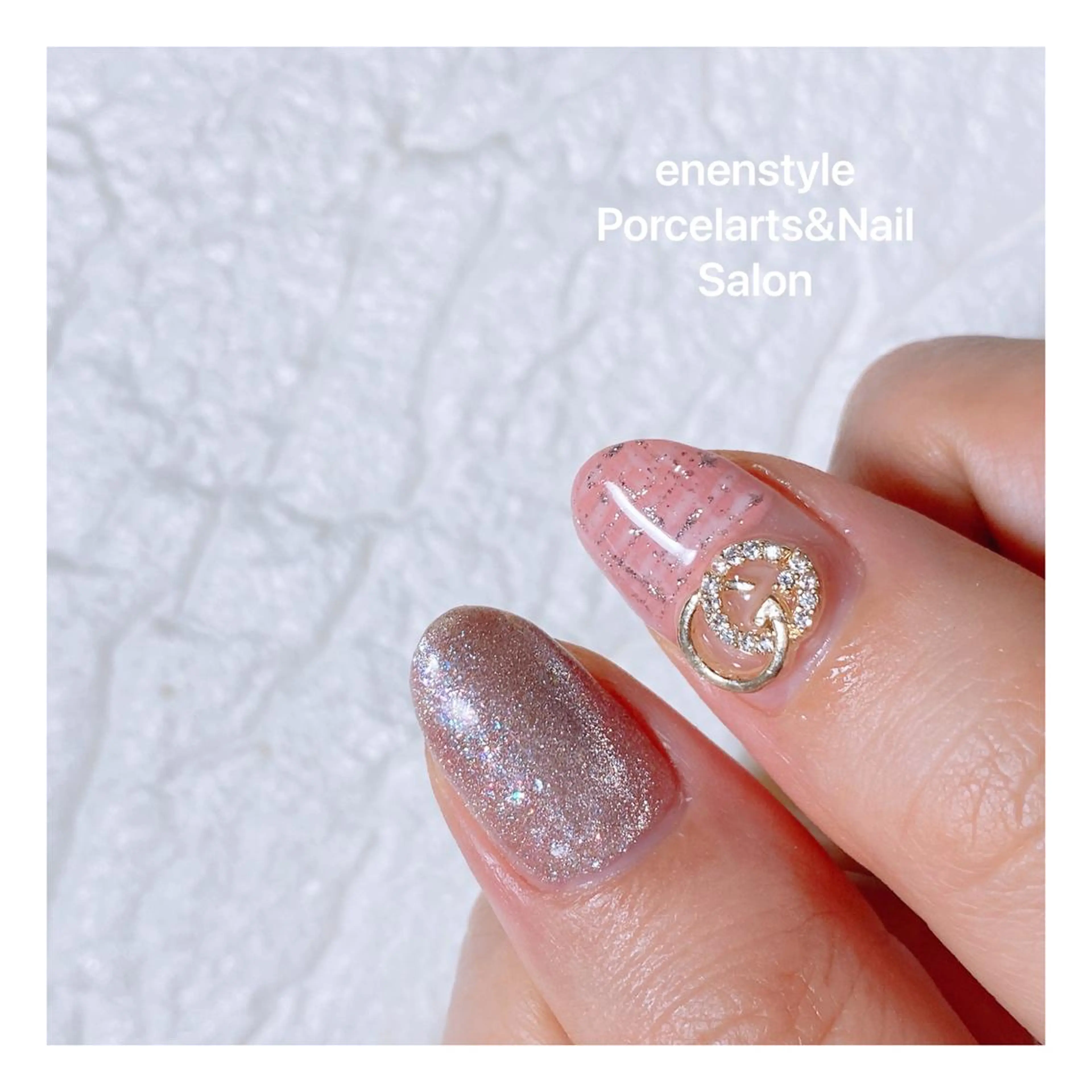 ミディアム ネイル 👑enen style👑のネイルデザイン