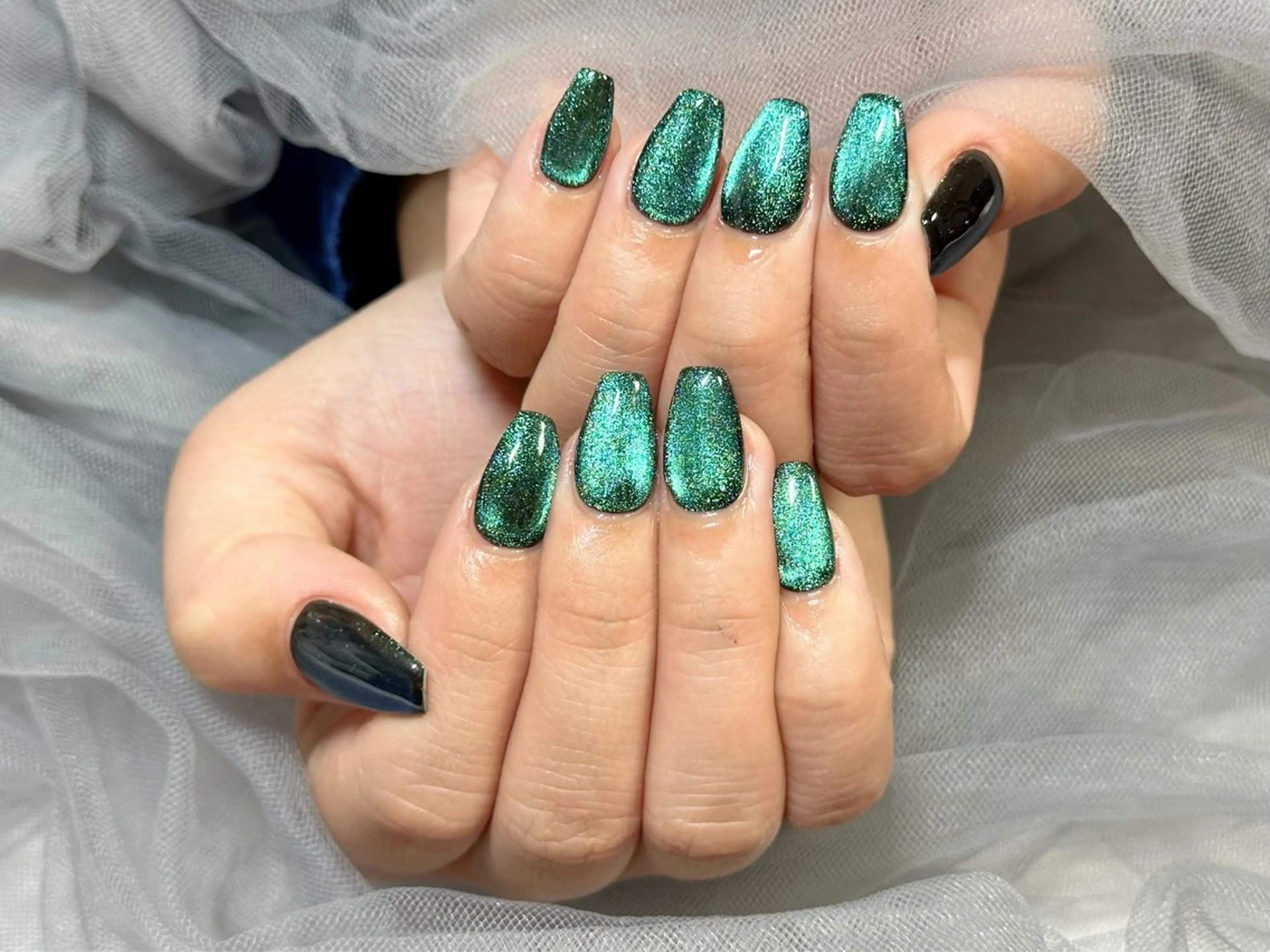 ネイル マグネットネイル ハンドネイル KURELLY所属・Nail Salon KURELLYのネイルデザイン