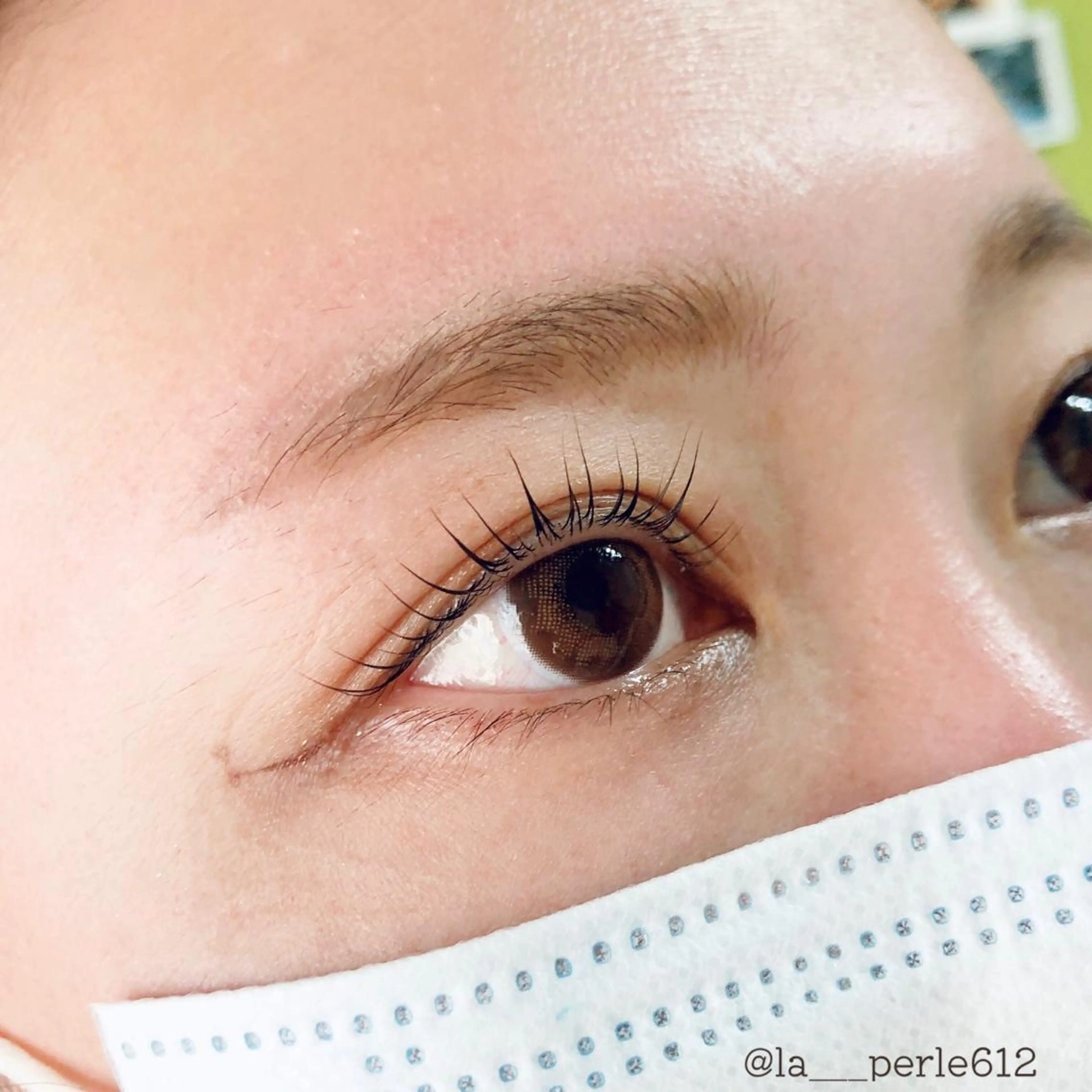 マツエク・マツパ パリジェンヌラッシュリフト 一重×まつ毛パーマ LA PERLE所属・LA PERLEのマツエク・マツパデザイン