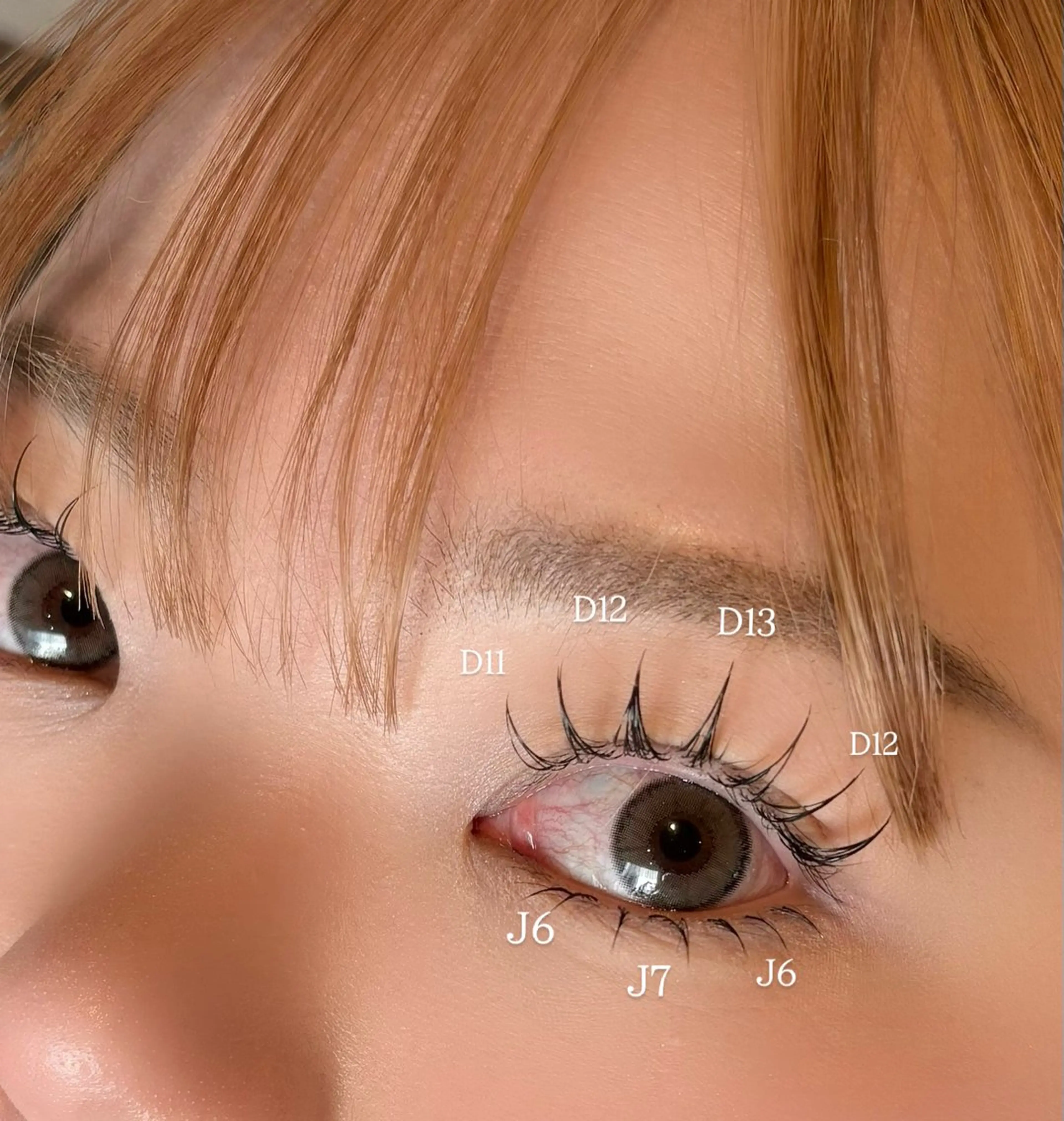 マツエク・マツパ 束感まつ毛 LUCY NAIL&EYE所属・LUCY心斎橋 奥野の眉毛・アイブロウイメージ