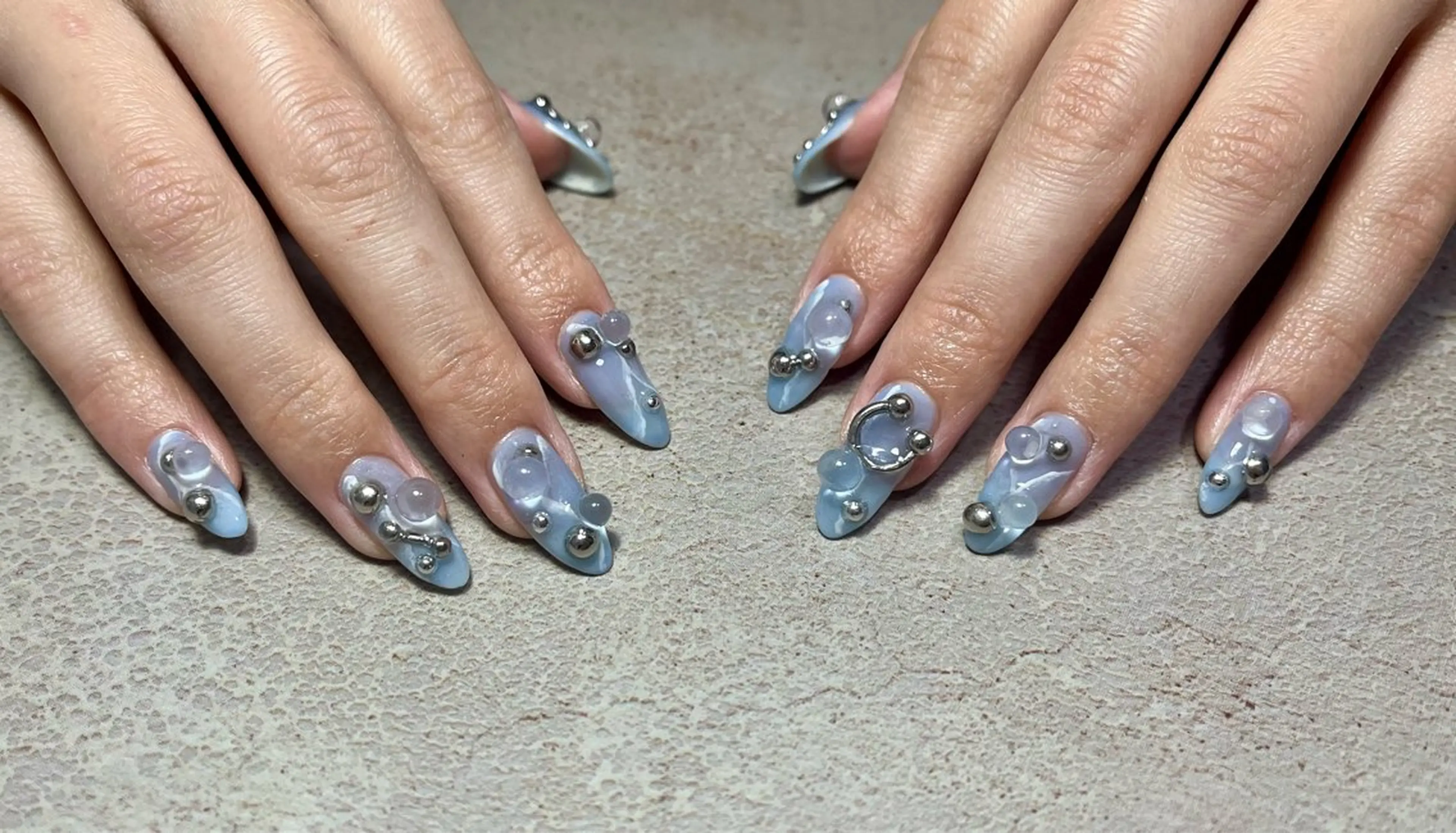 ネイル ハンドネイル goldgleams ちなのネイルデザイン