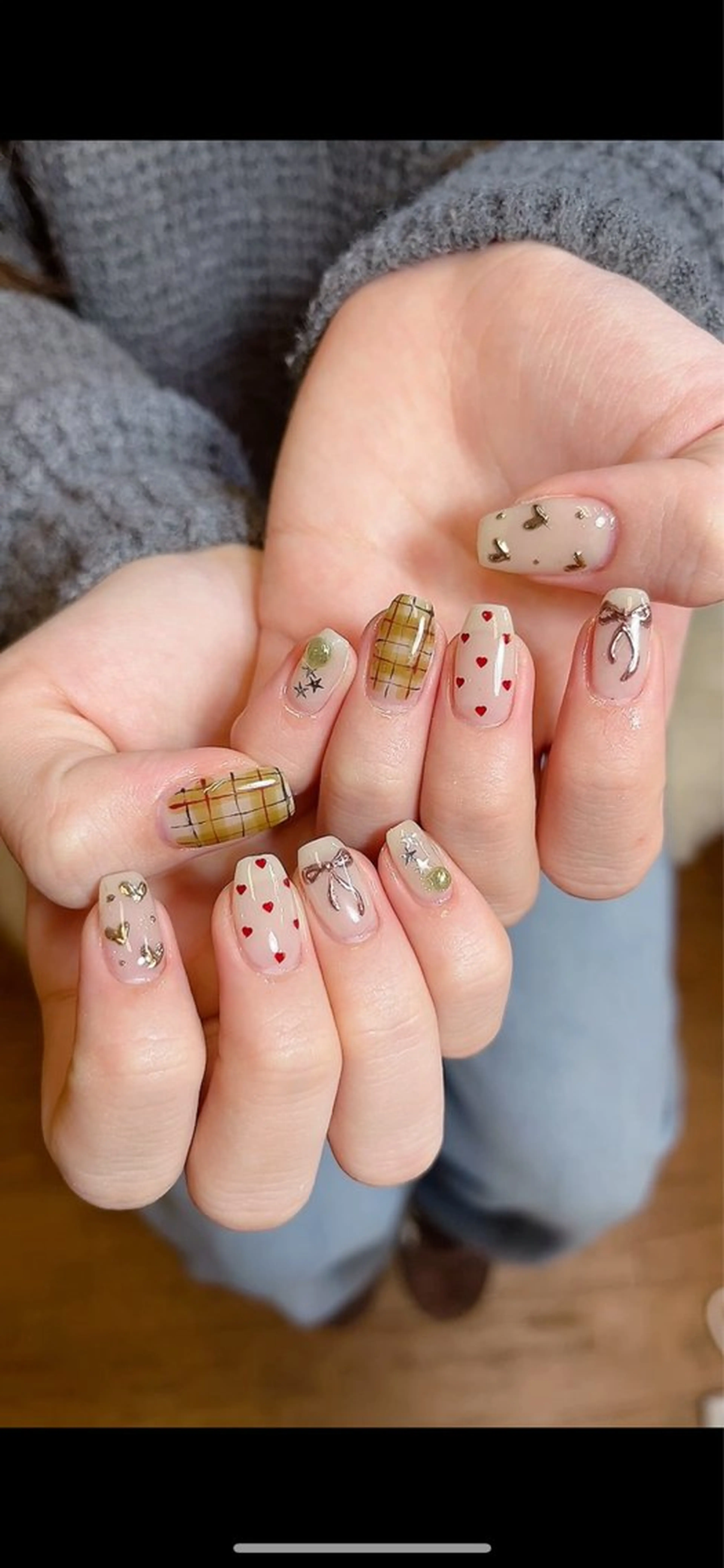 ネイル ハンドネイル LOVE NAIL 💕Sonoのネイルデザイン