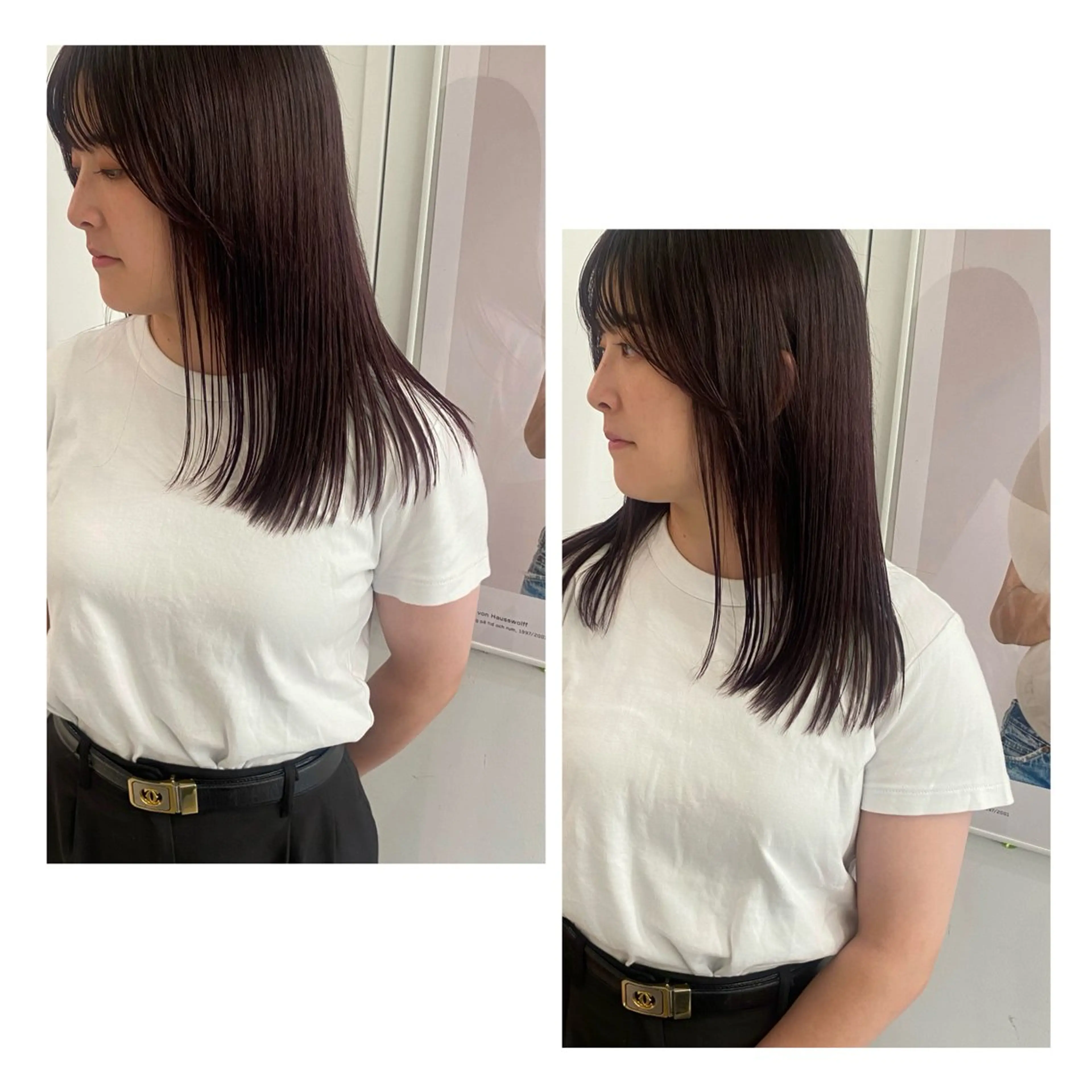 ミディアム カラー ヘアカラー riria/ボブ /ブラウンカラー🎀のヘアスタイル