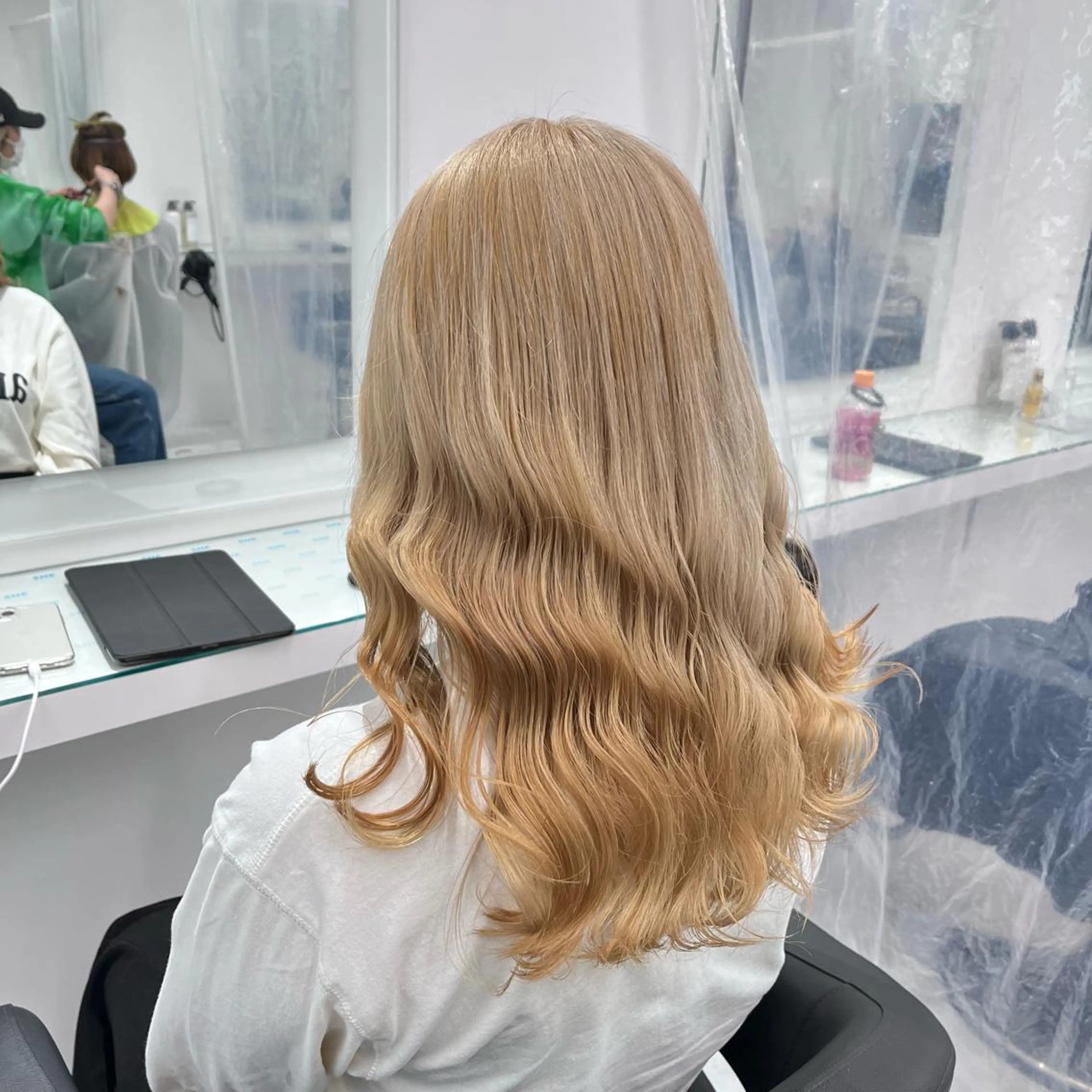 ロング カラー ☁️グレージュカラー TAKUYA☁️のヘアスタイル