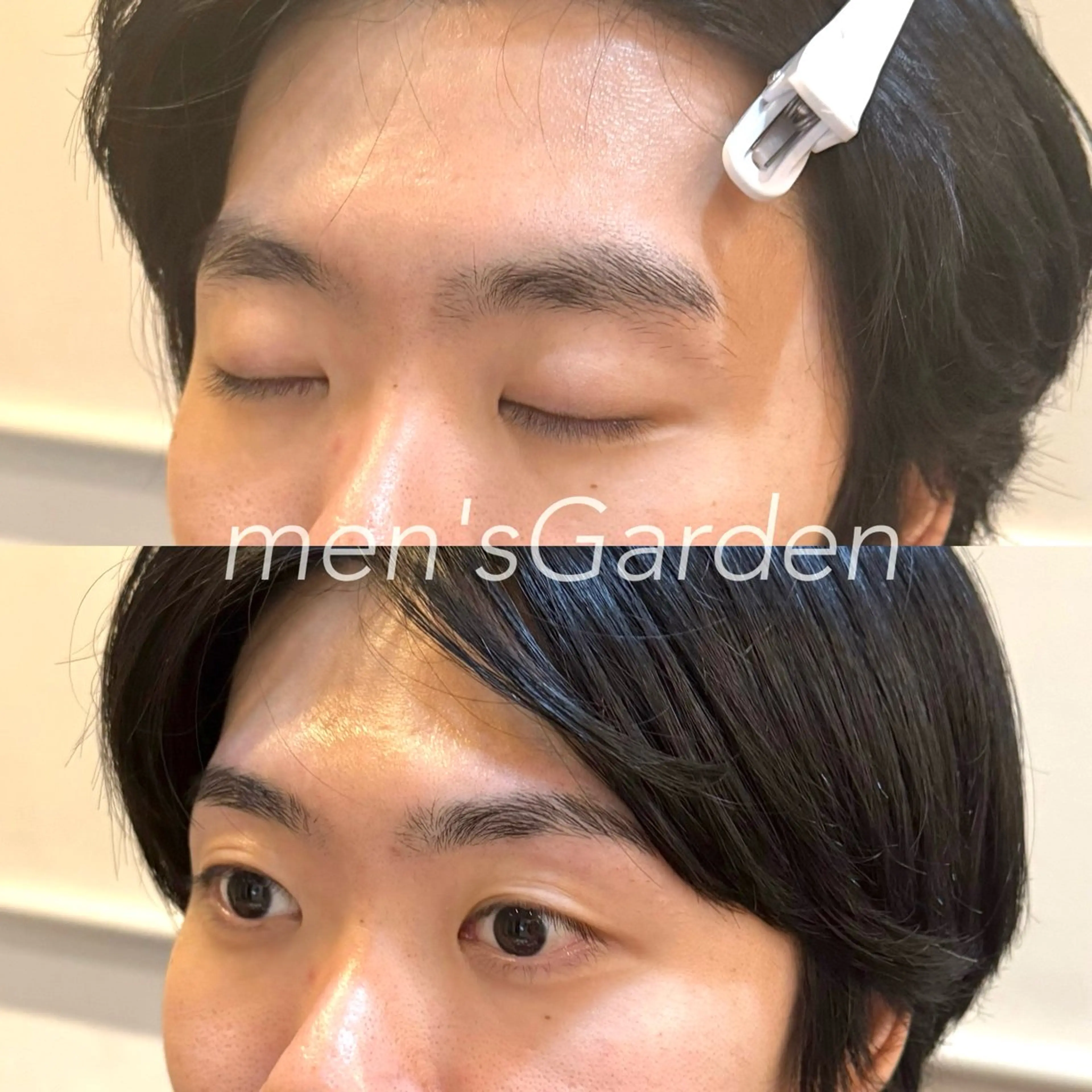 メンズ アイブロウ メンズガーデン yuriのネイルデザイン