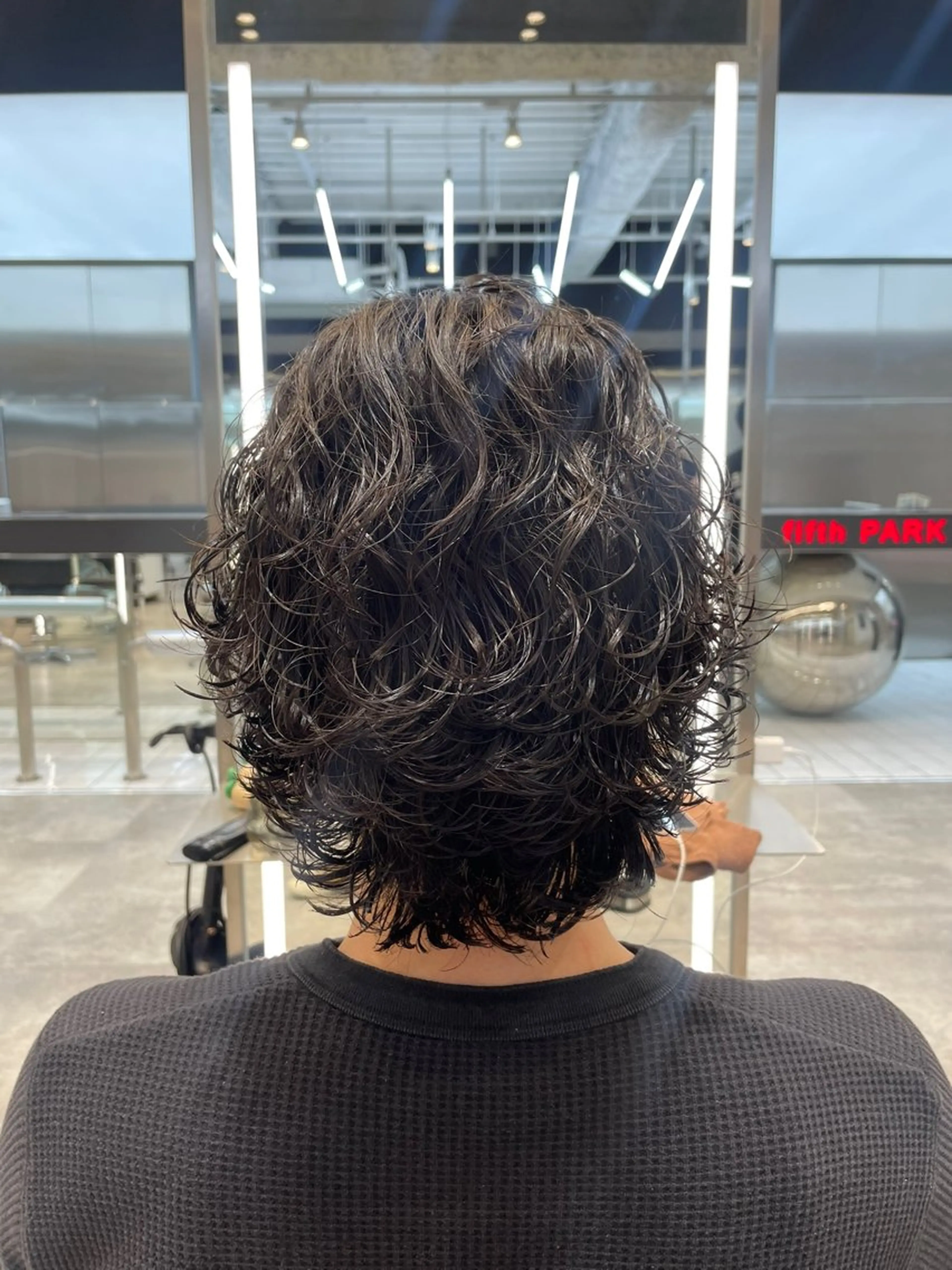 パーマ メンズ カット パーマ fifth 武正 琉生のヘアスタイル