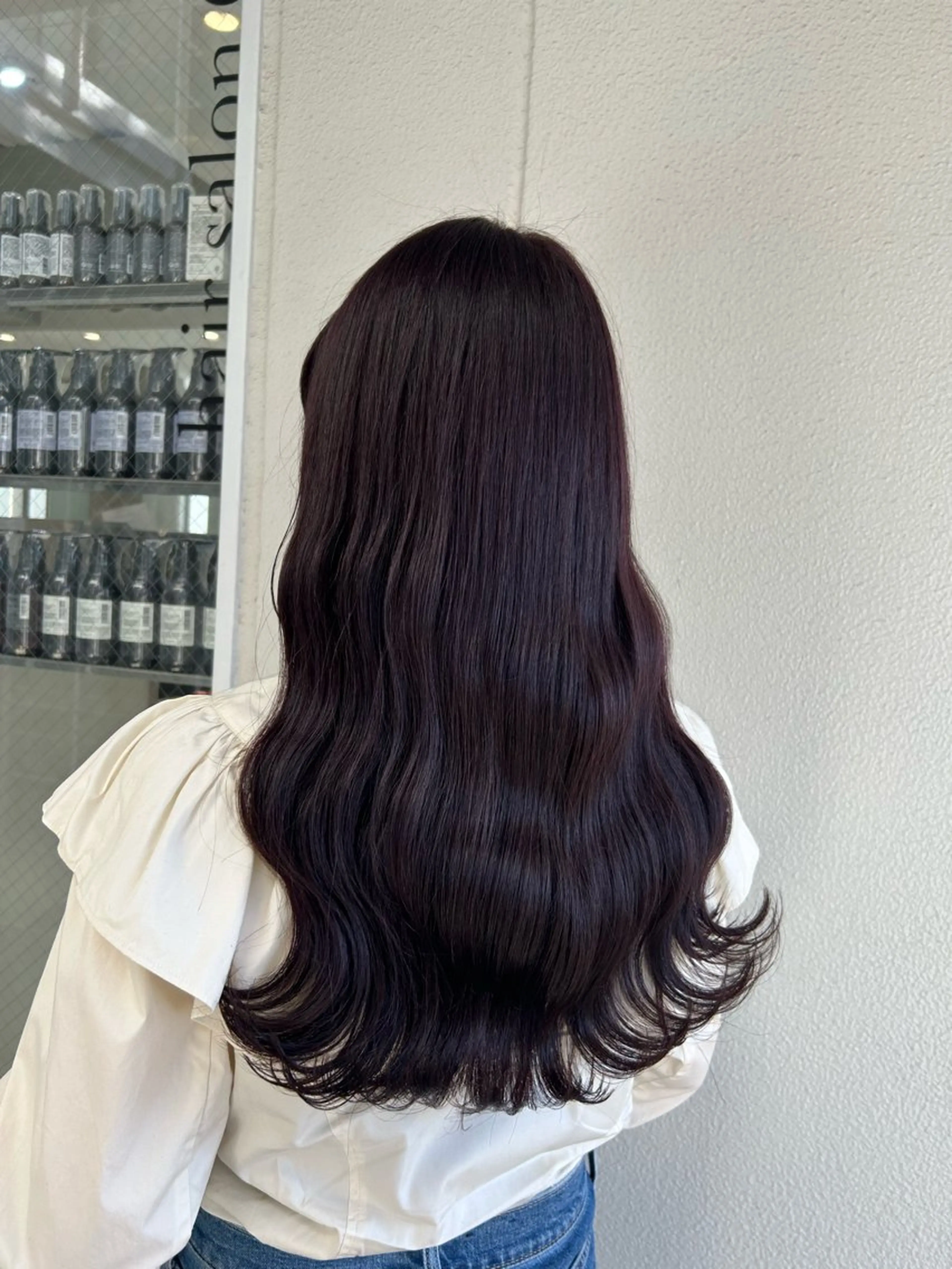 ロング カラー ヘアアレンジ ラベンダーカラー 暖色/垢抜け韓国ヘア 🇰🇷桑原ユキネのヘアスタイル