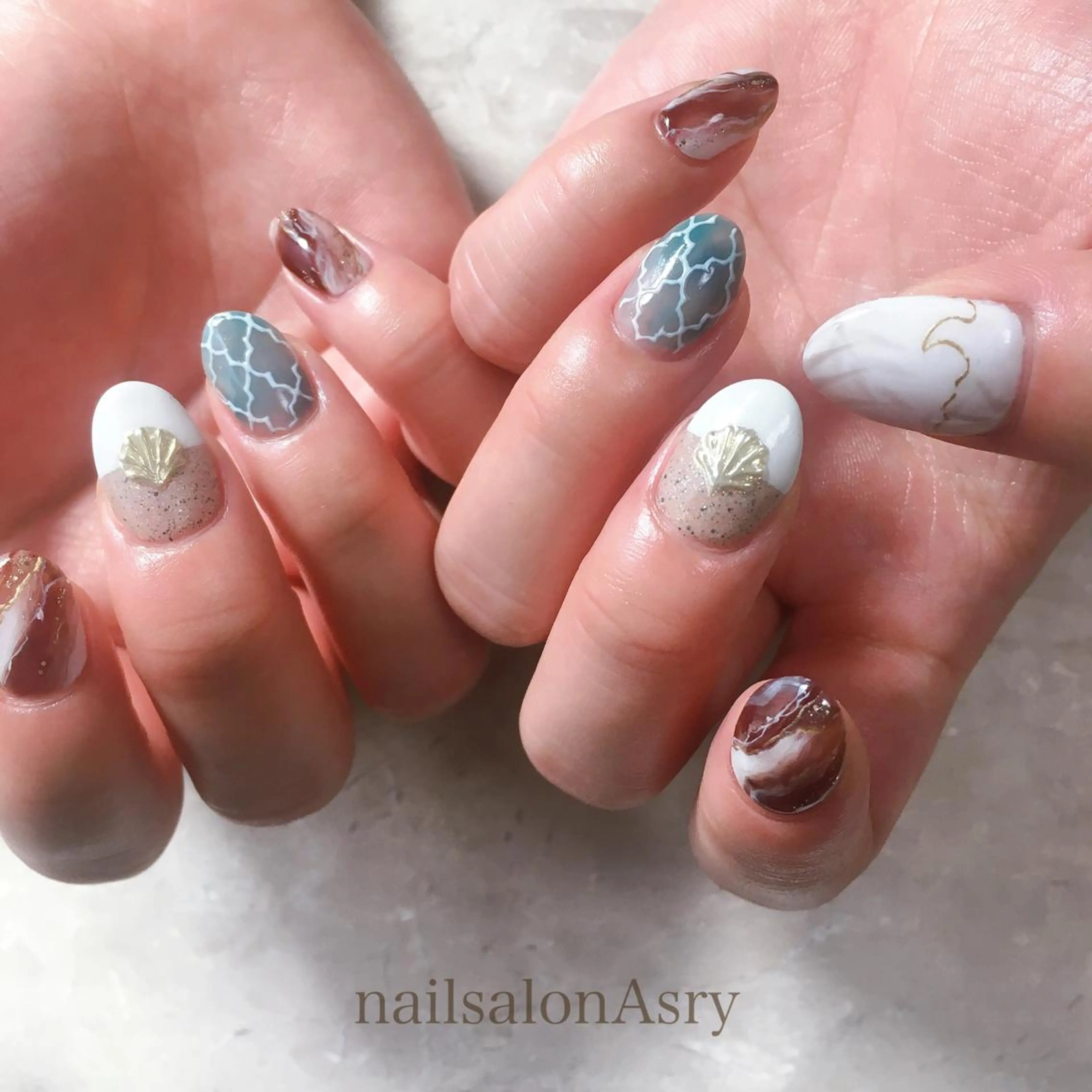 ネイル nailsalon Asryのネイルデザイン