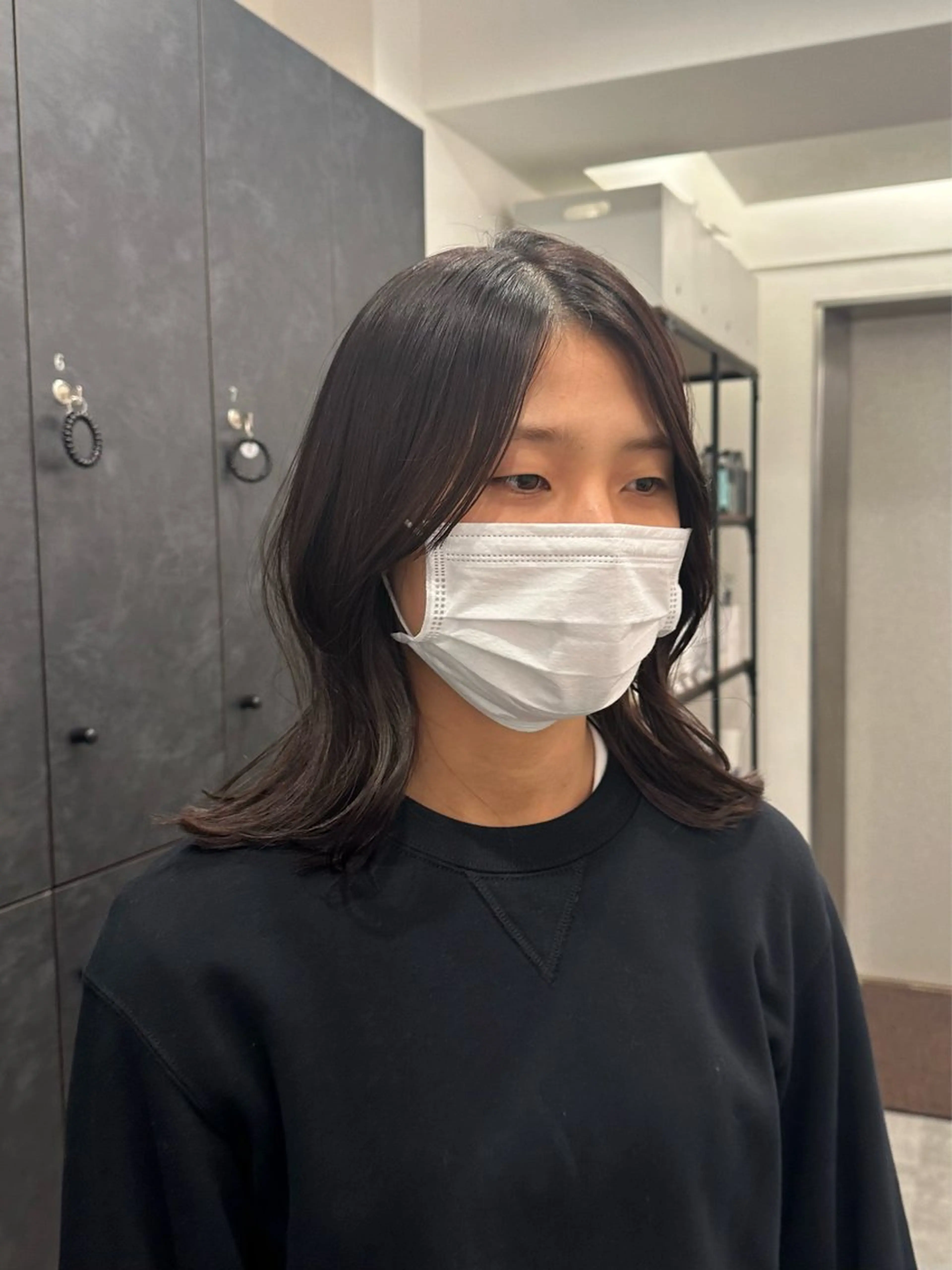 ミディアム カラー カット ヘアカラー トリートメント 銀座/ヘアセット シマムラ ミホのヘアスタイル