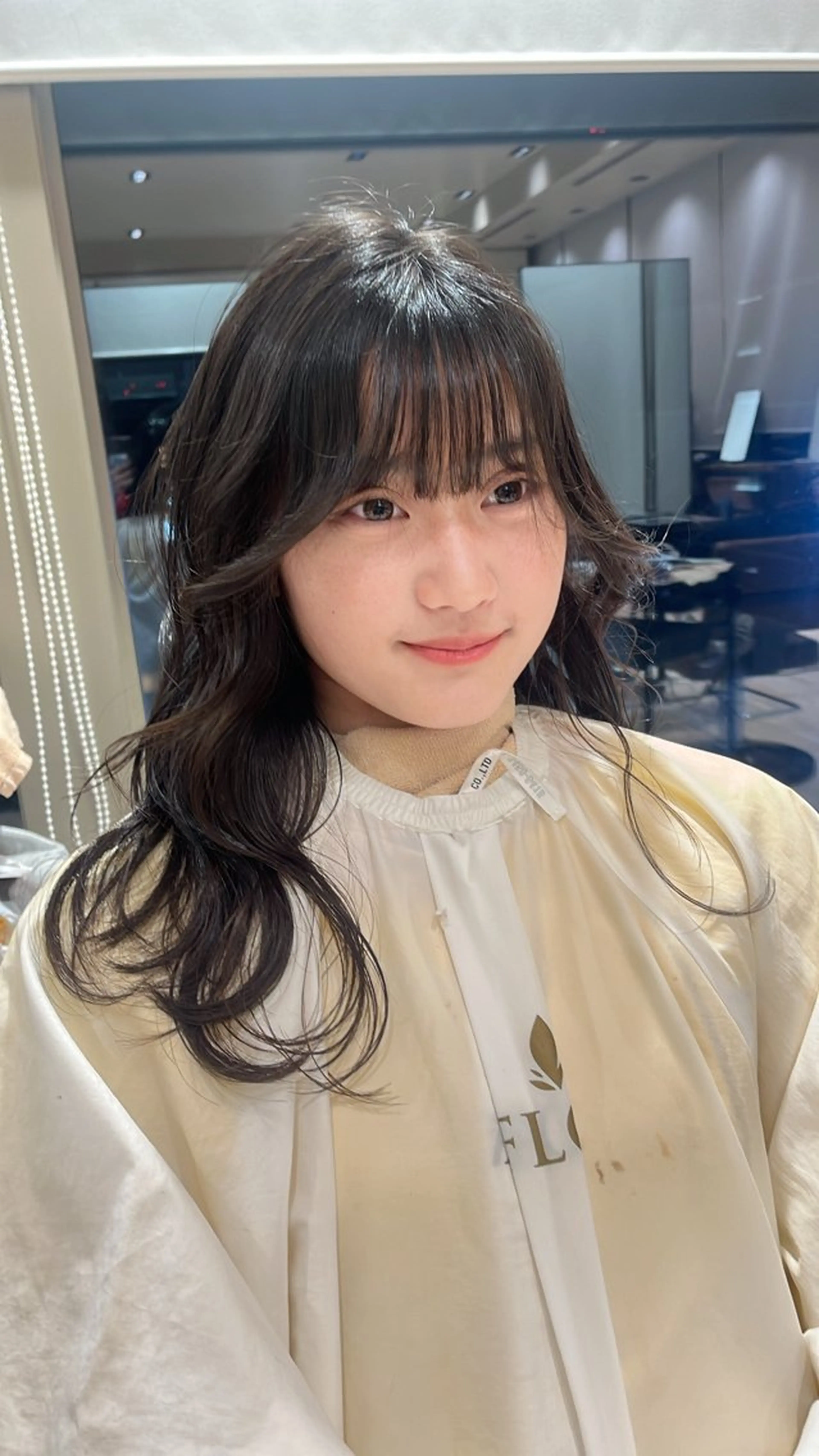 セミロング くびれヘア AFLOAT RUVUA所属・新宿カラー アレンジ🌼さきえのヘアスタイル