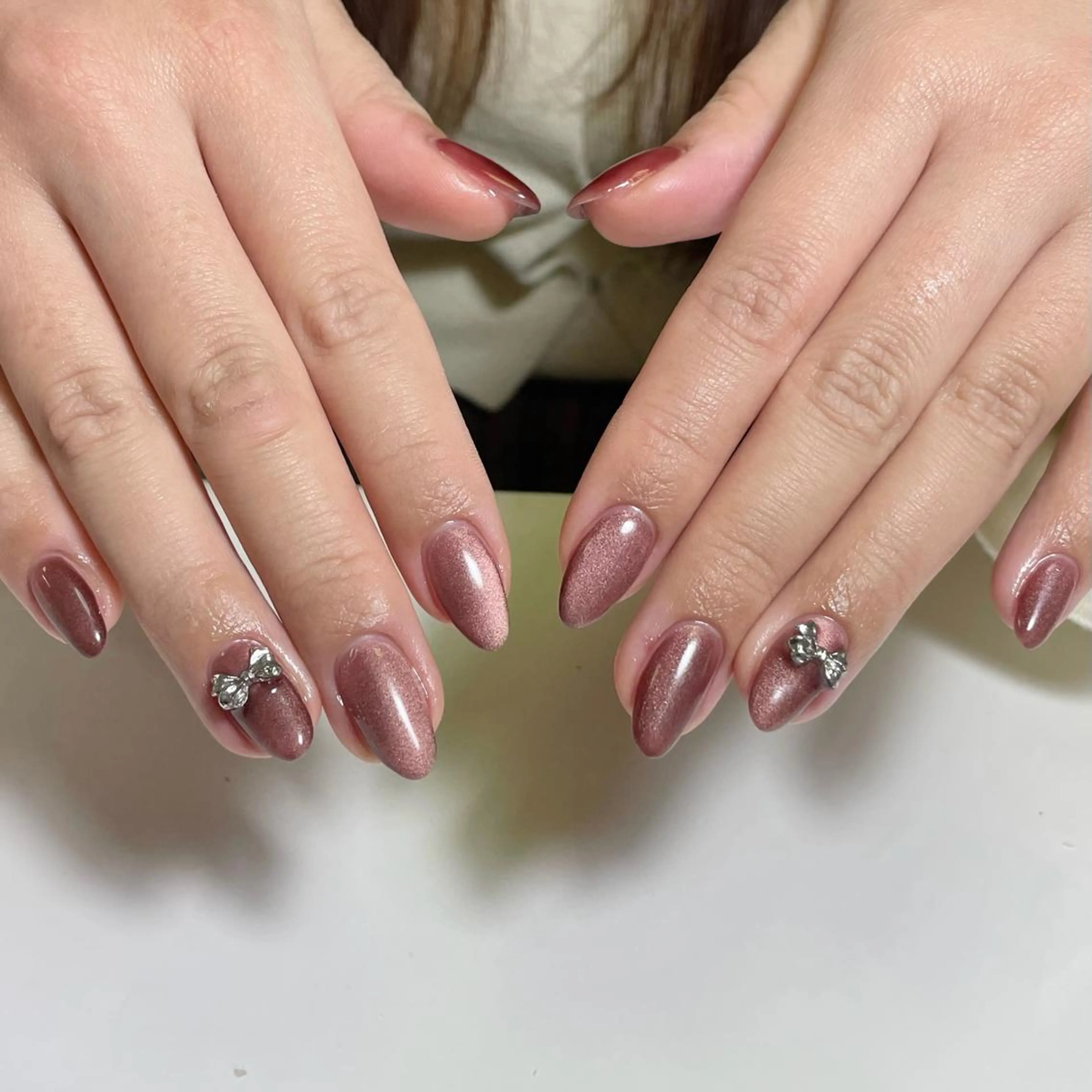 ネイル ハンドネイル ハンドケア 🍑 momo_nailのネイルデザイン