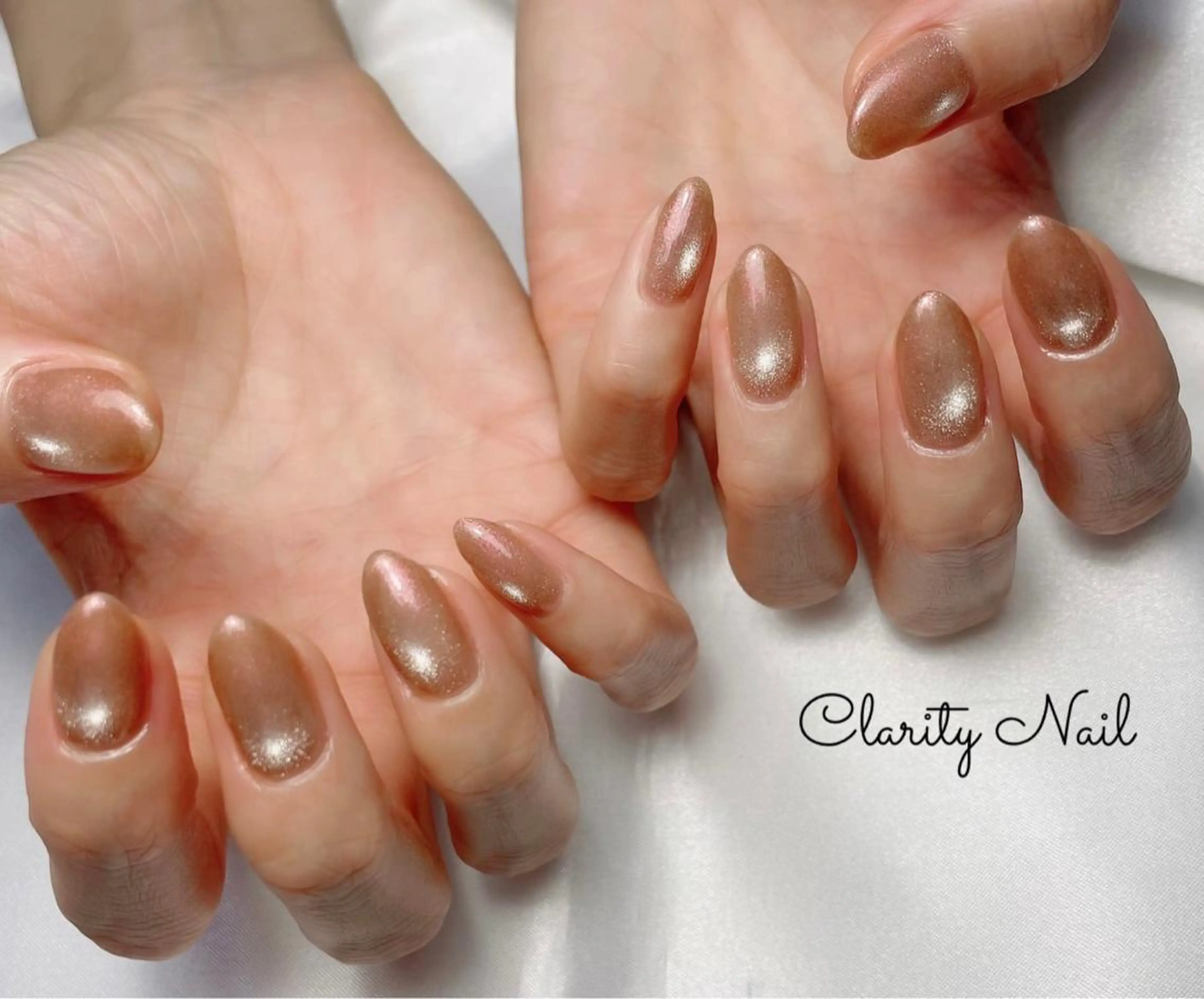 ネイル マグネットネイル ワンカラーネイル ハンドネイル Clarity Nailのネイルデザイン