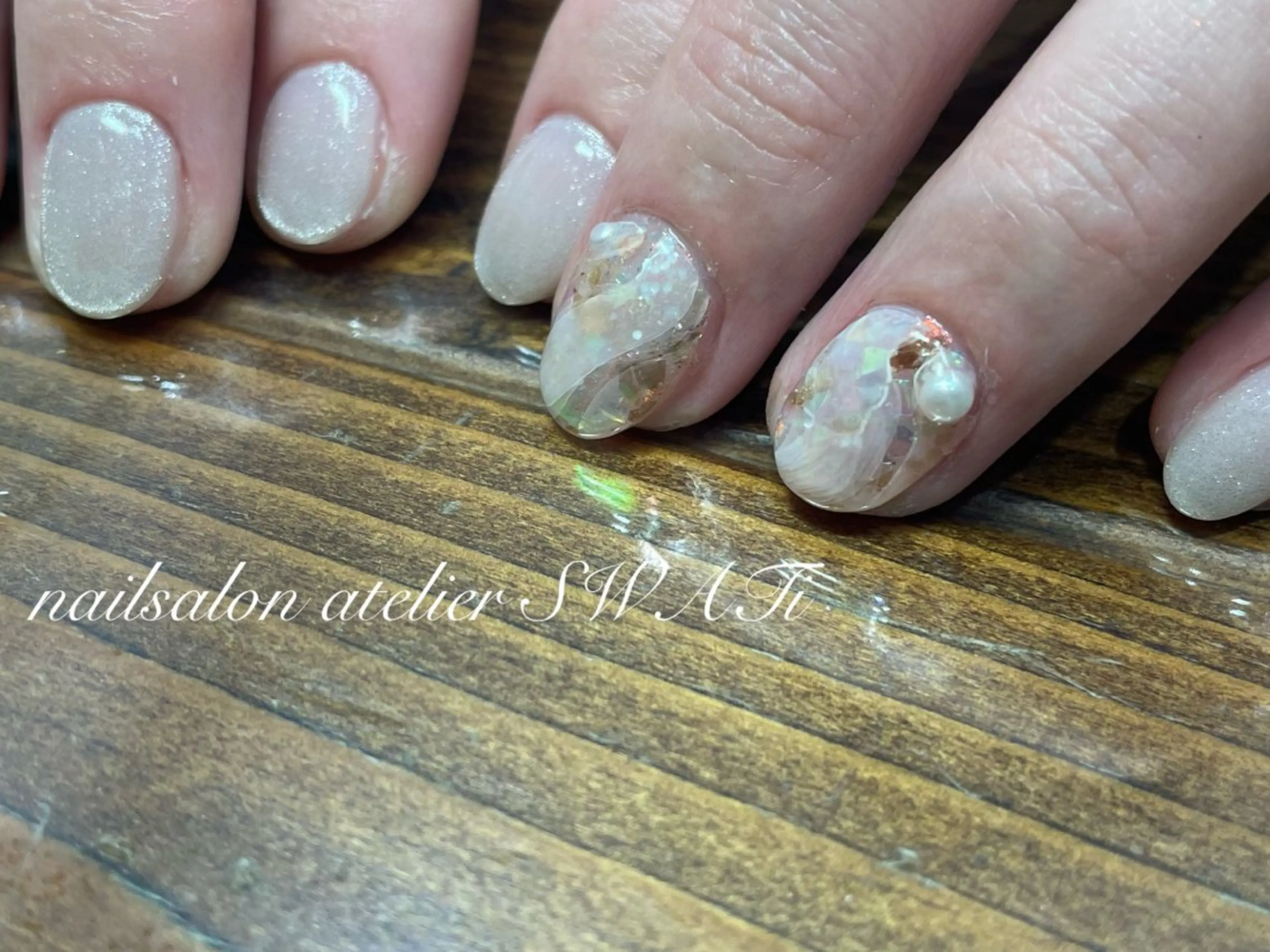 ネイル ヘアーサロン大野所属・nailsalon SWATiのネイルデザイン