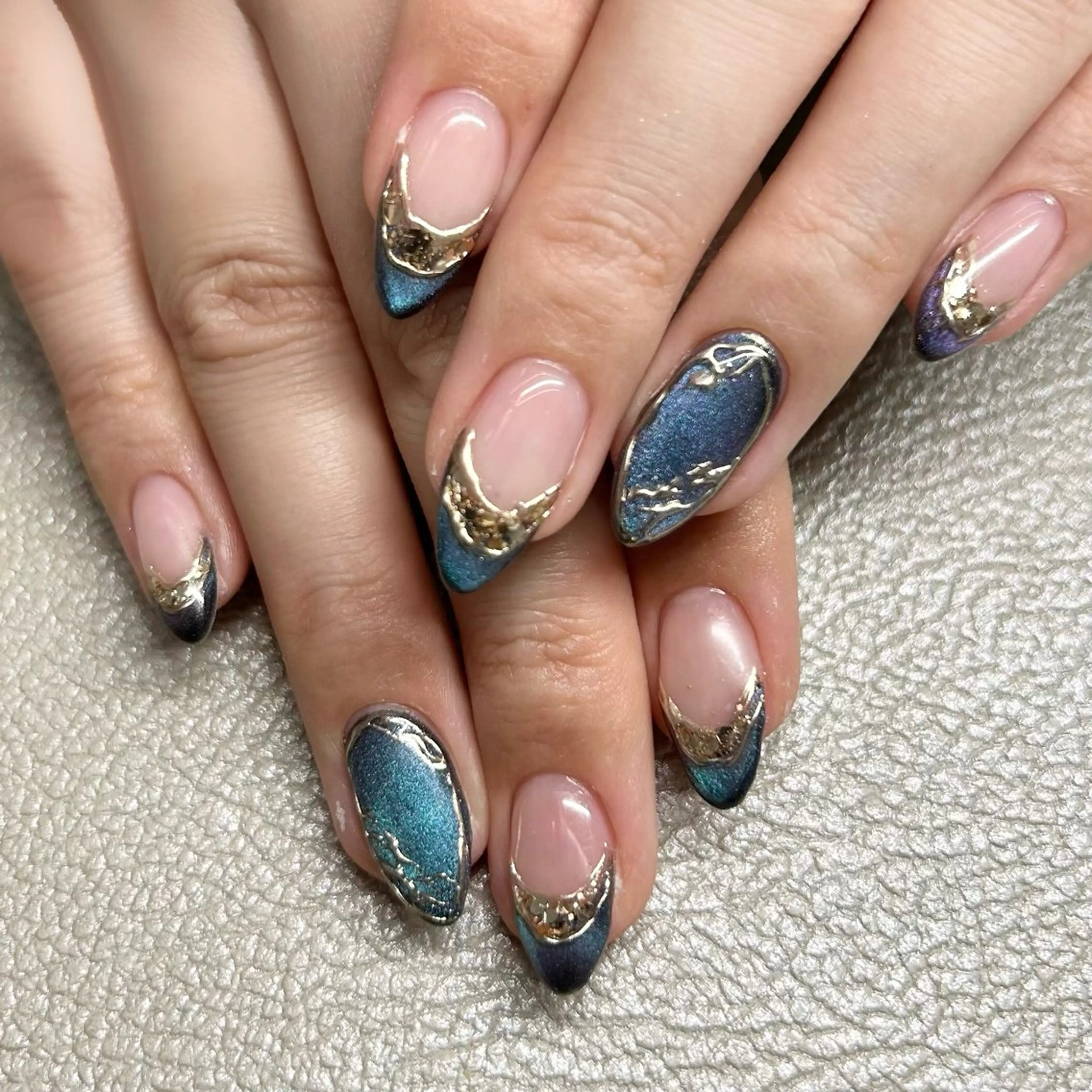 ネイル ハンドネイル ハンドケア she nail studio所属・パラジェル/スカルプ salonOerbaのネイルデザイン