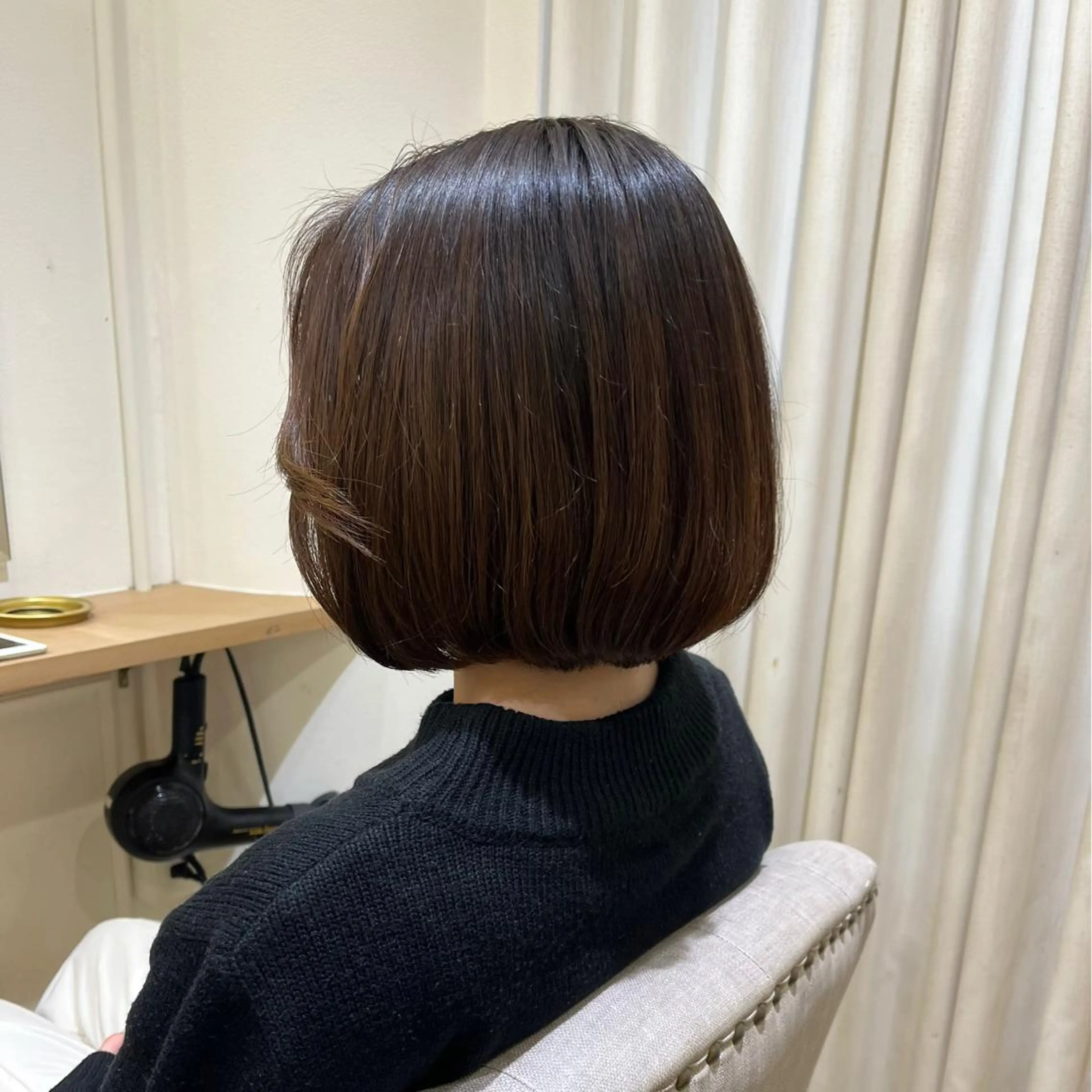 ショート カット ヘアカラー トリートメント 韓国ﾍｱ&ｼｮｰﾄ ボブ💜桑原のヘアスタイル