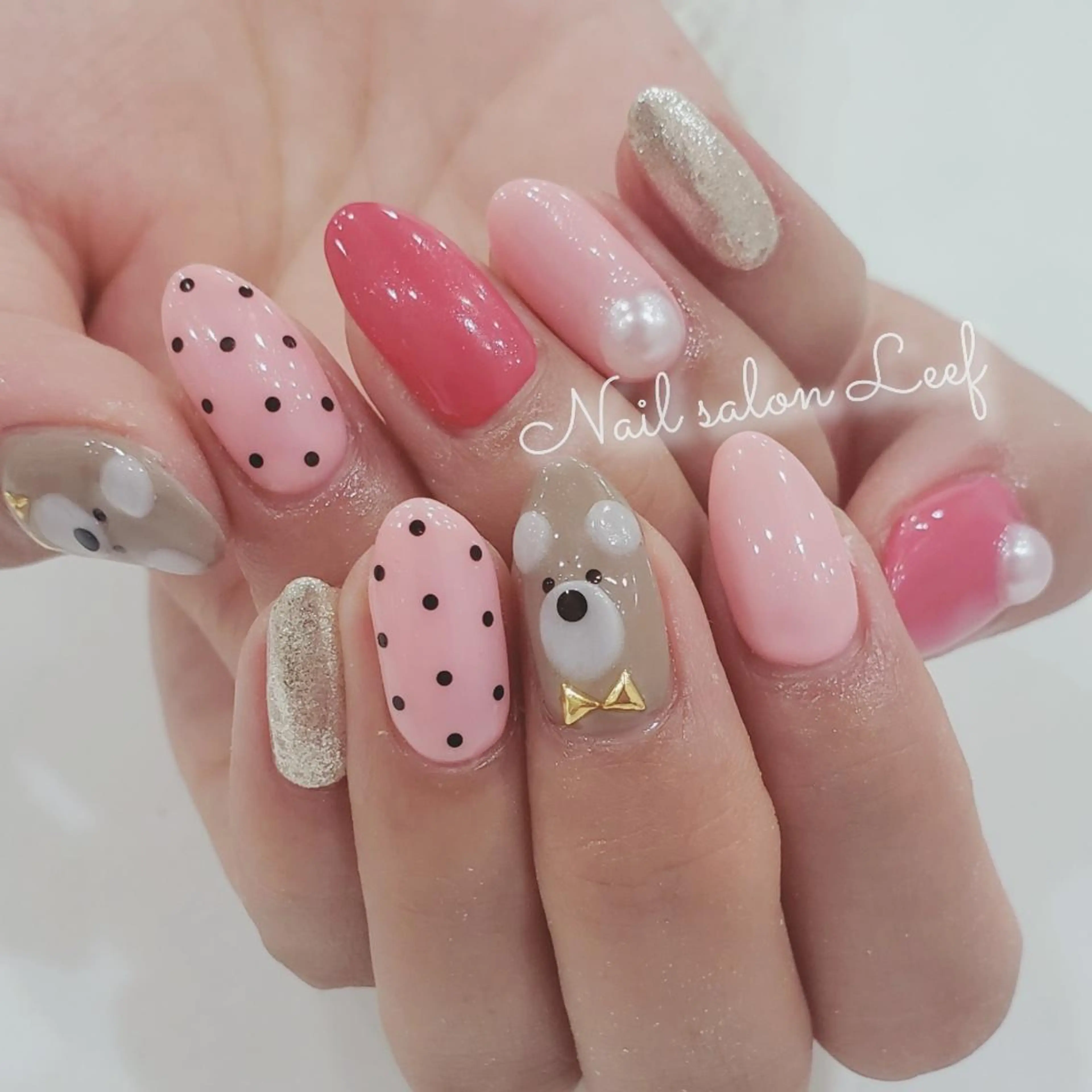 ネイル Nail leef《リーフ》所属・kahosan 𓆉のネイルデザイン