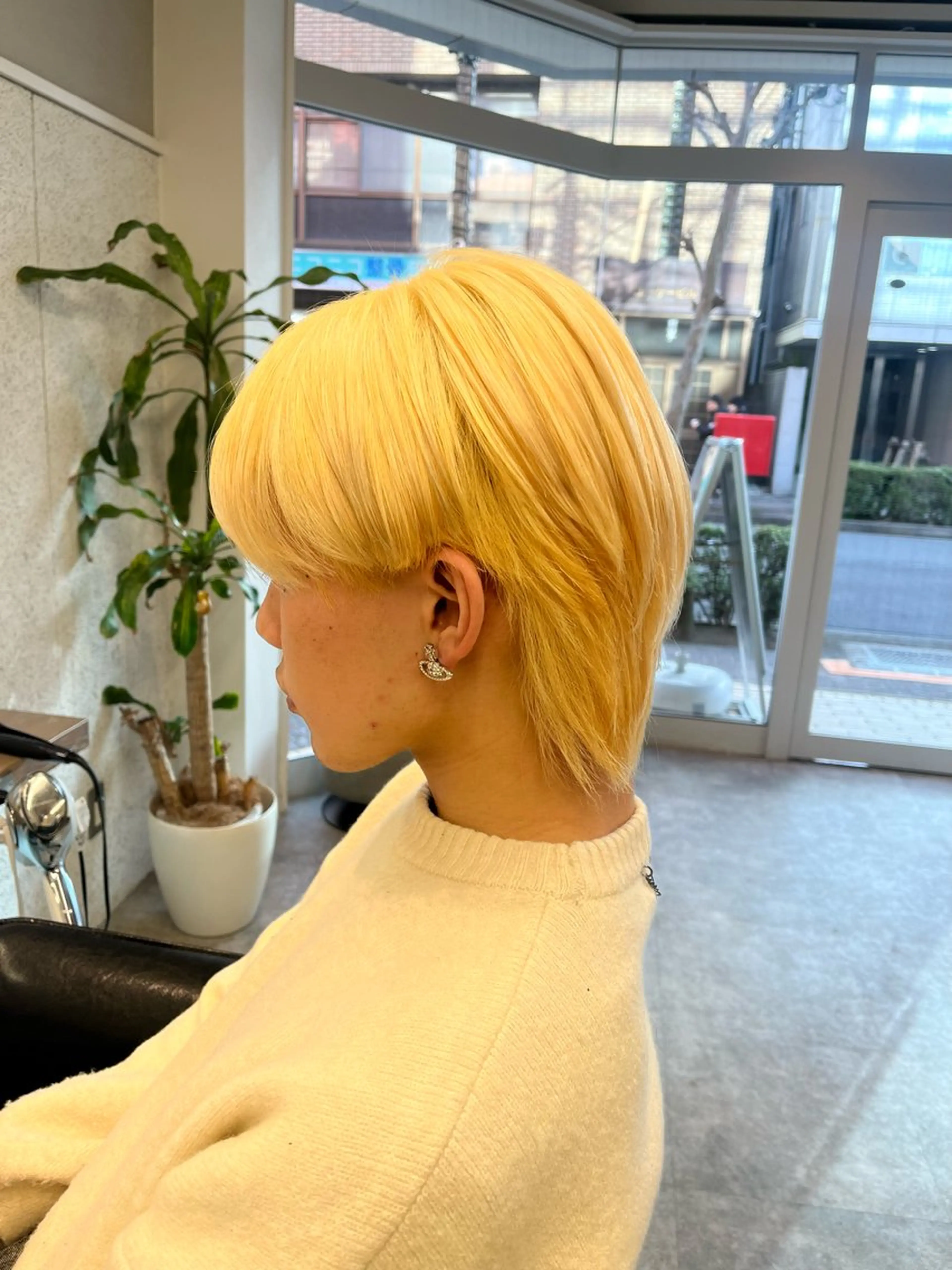 カラー メンズ 🍓艶髪/艶カラー ハイトーン/しんたにのヘアスタイル