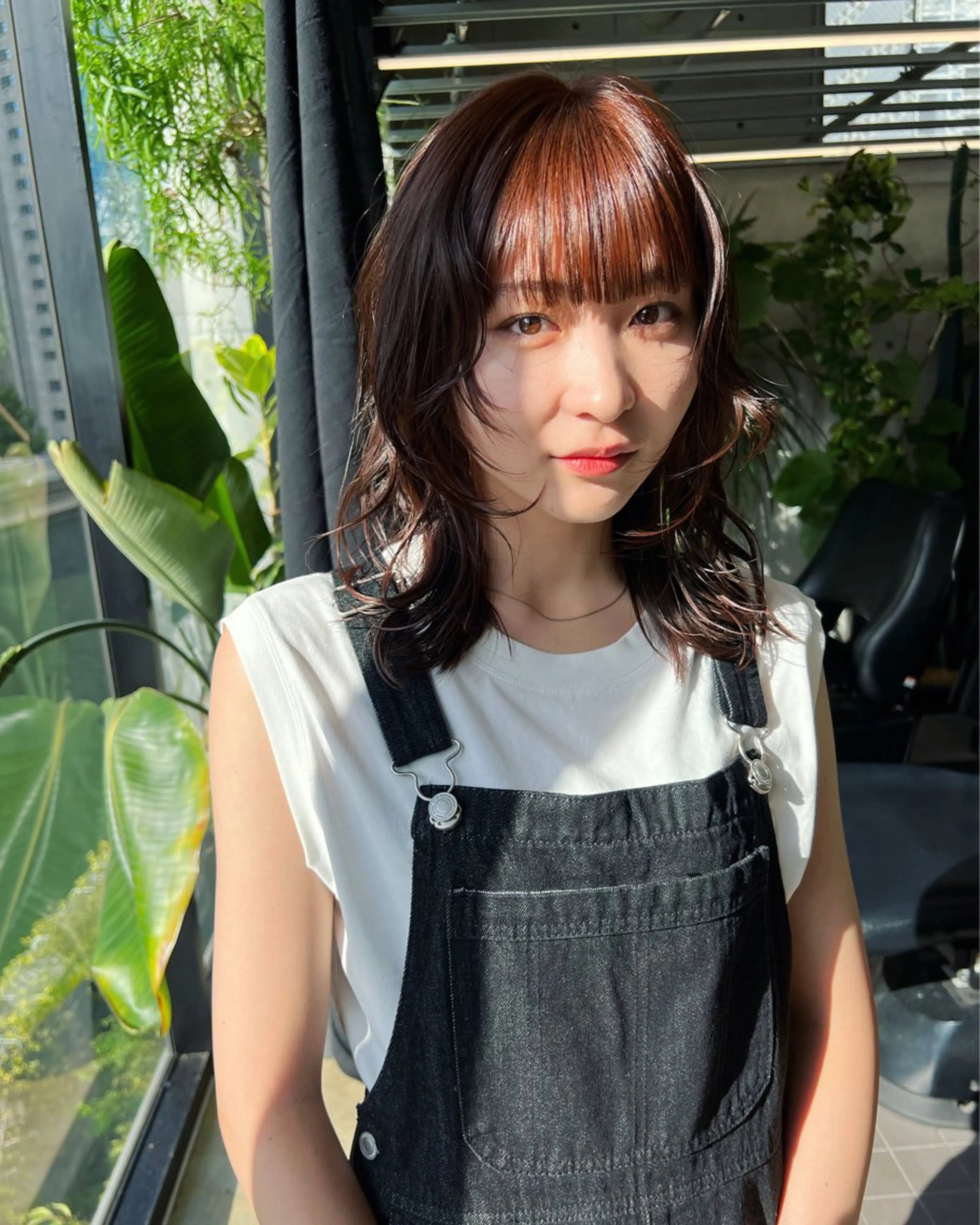 ミディアム ハッシュカット カシマハヤトのヘアスタイル