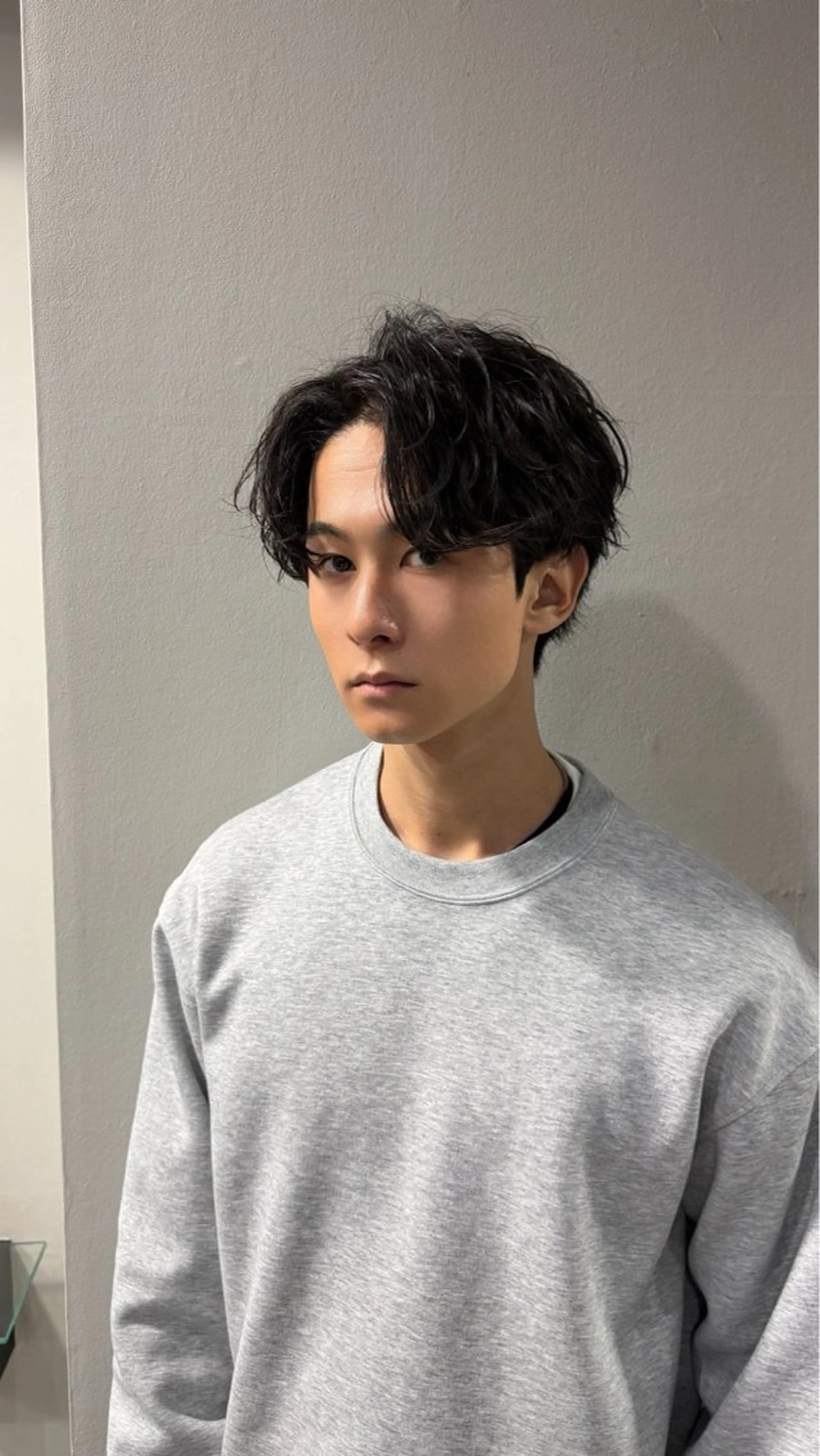 メンズ センターパート フェザーパーマ メンズパーマ カット パーマ Hair Salon LUCEY所属・メンズパーマ/カラ ー/川越/成田最のヘアスタイル