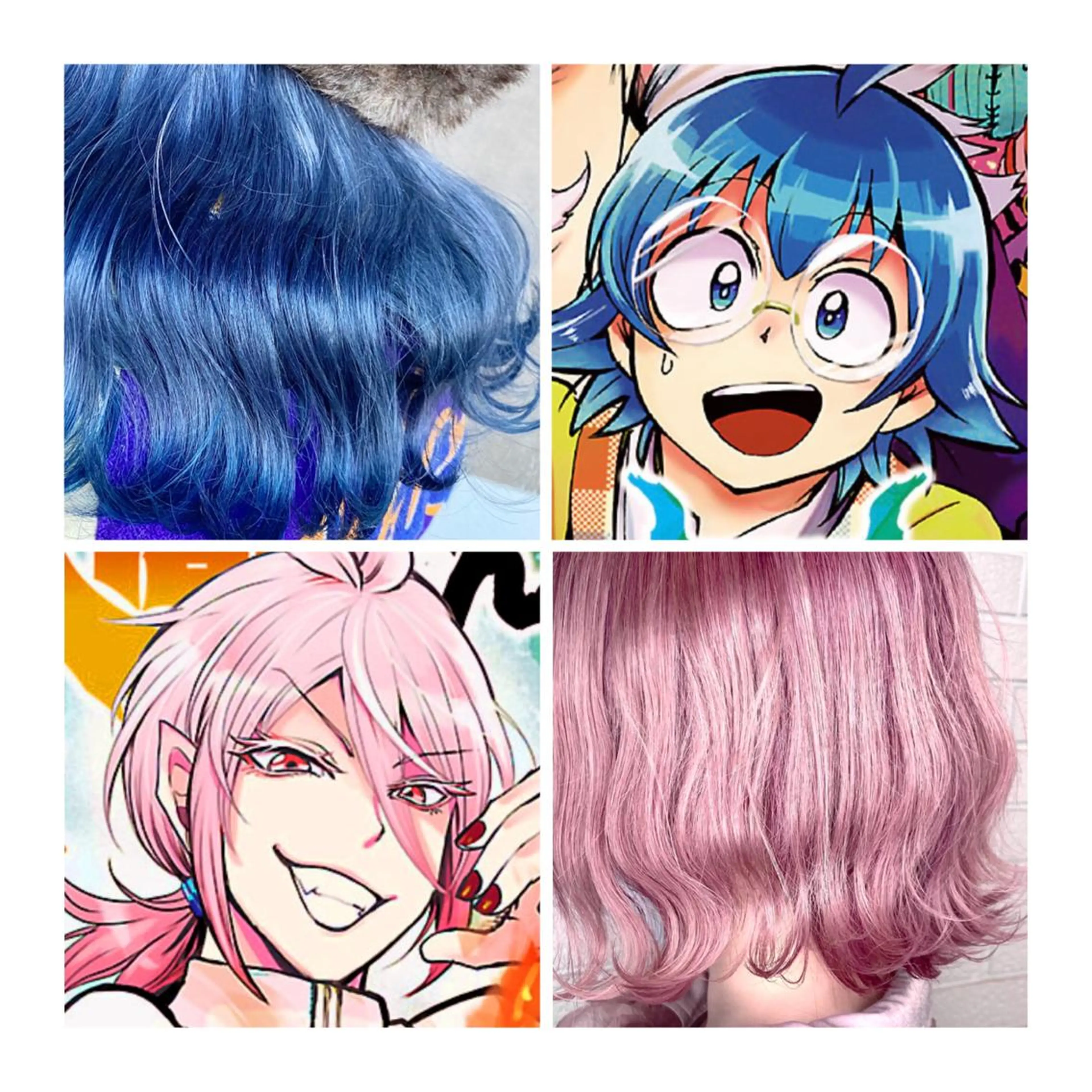 ミディアム カラー GARU-ガル-所属・TSUNO🦖 派手髪/オタク美容師のヘアスタイル