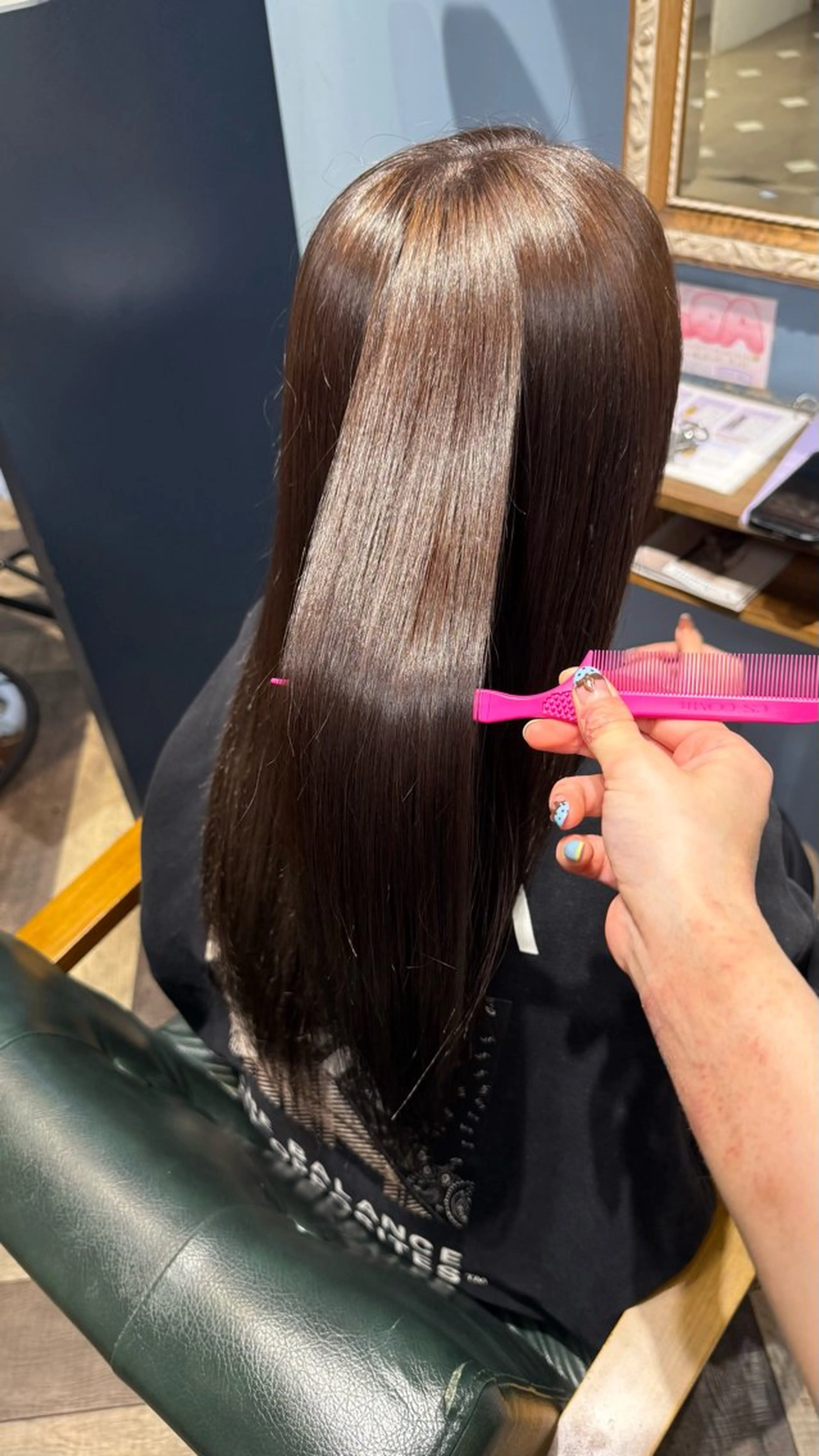 ロング ヘアカラー echelle 🐈‍⬛瑠菜のヘアスタイル