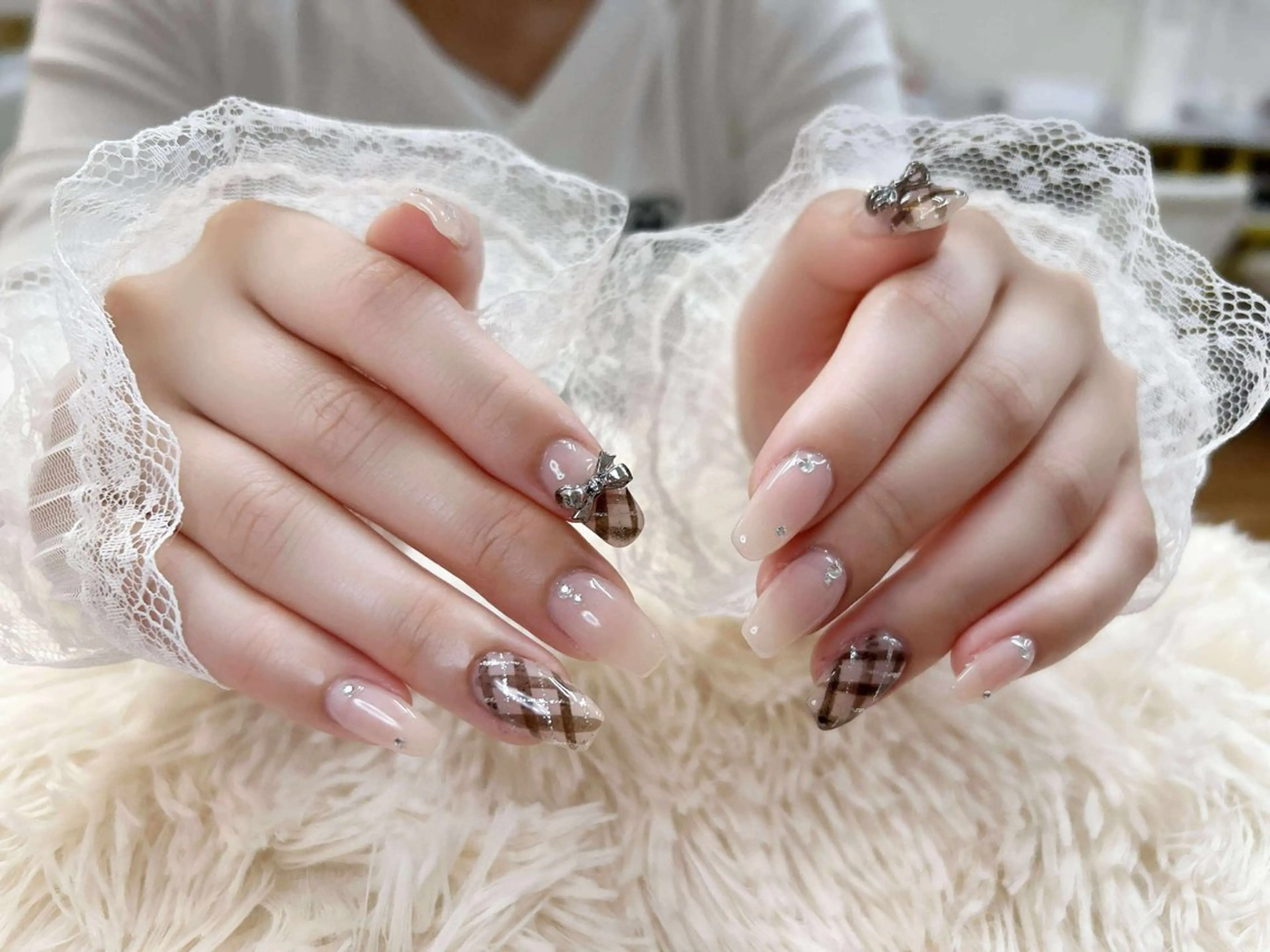 ネイル ジェルネイル 持ち込み パラジェル ハンドネイル ハンドケア Hara Nail 【パラジェル使用】のネイルデザイン