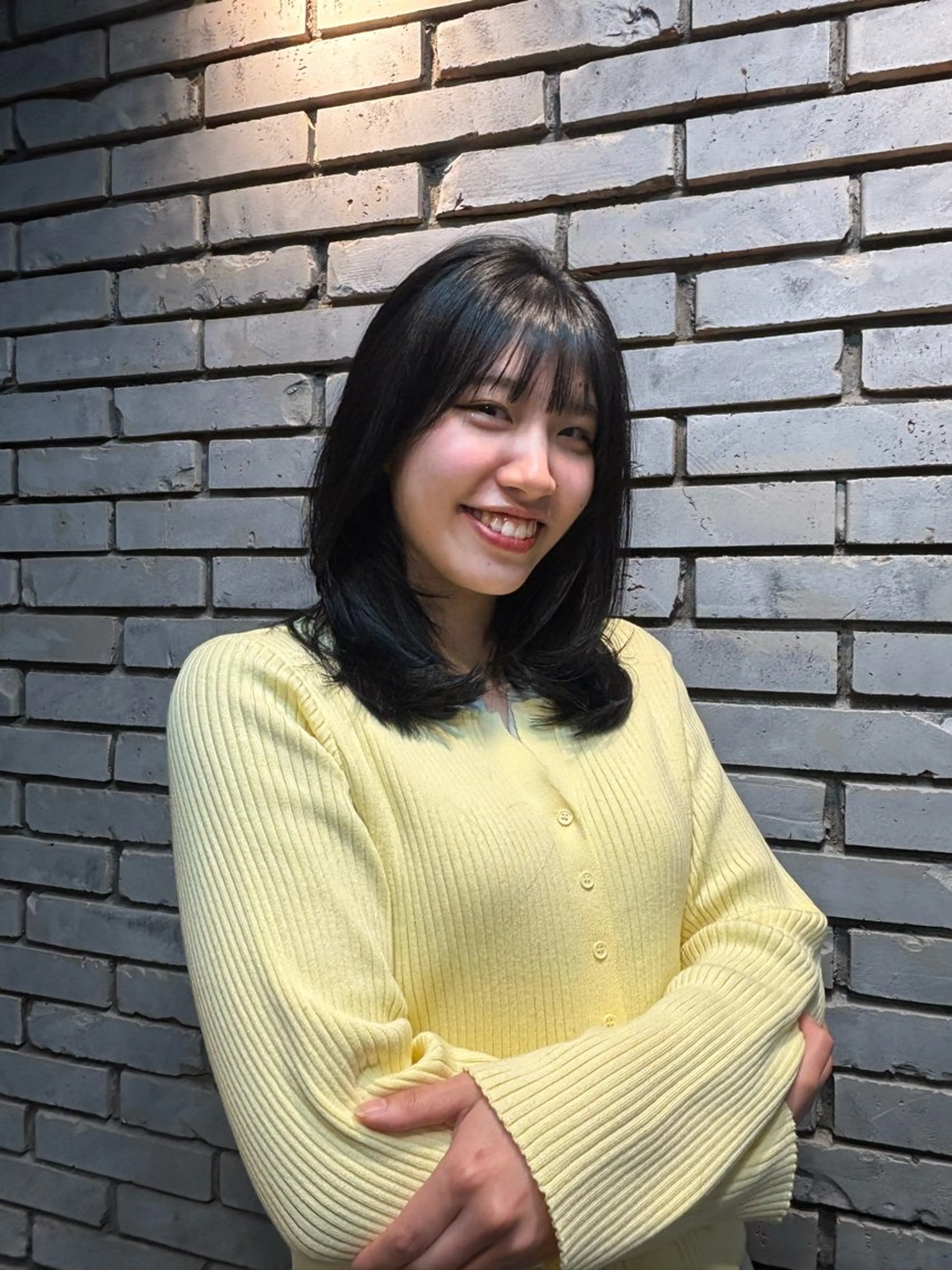 ミディアム ハレケ　メリディッシュ所属・ユウリ/立川 美容師/モデル募集のヘアスタイル