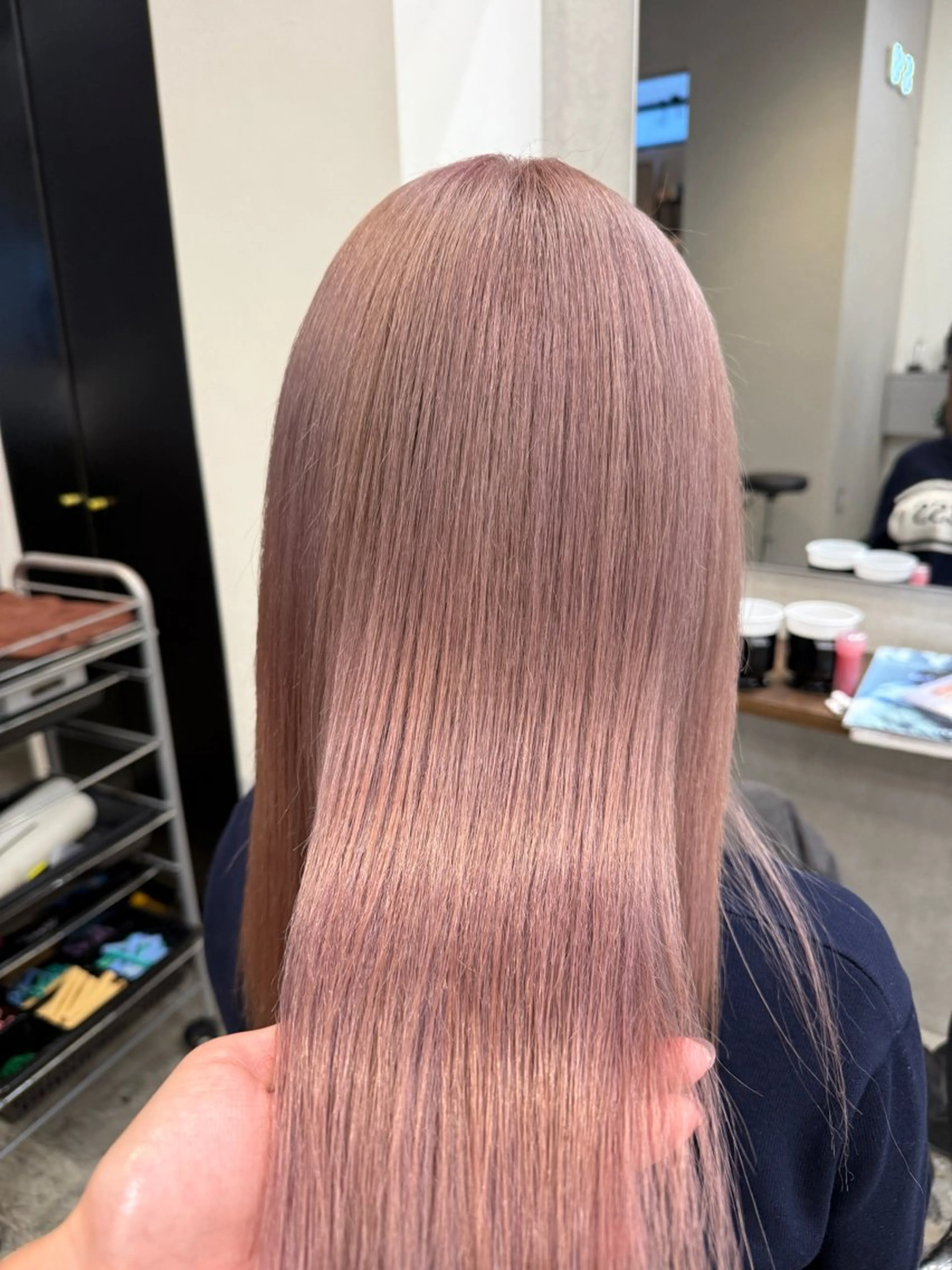 ロング カラー ヘアカラー カット¥1100 / 𝙍𝙪𝙣𝙖⟡.のヘアスタイル