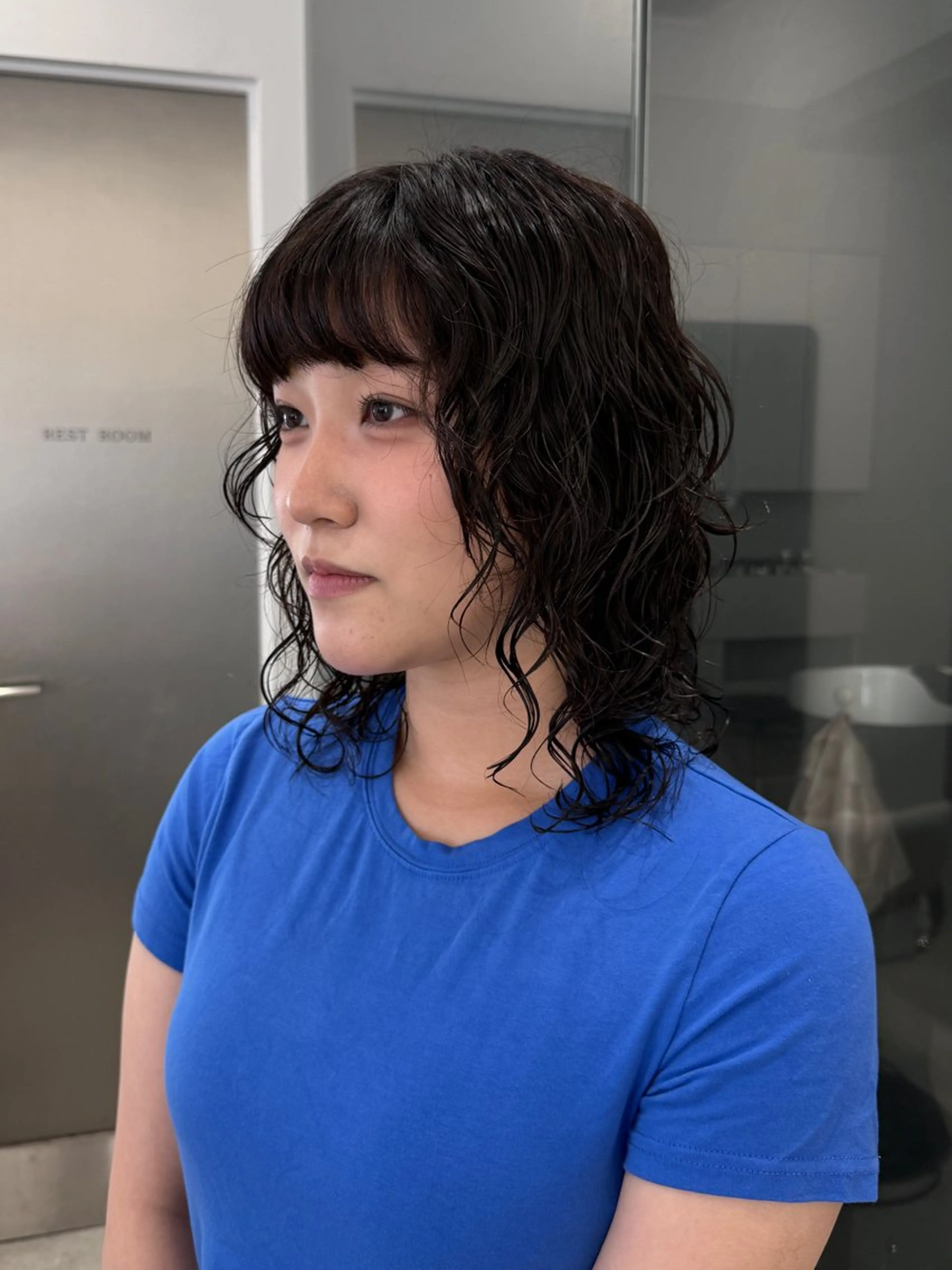 ミディアム パーマ カット パーマ Lyuck ⋆✦ HIROMIのヘアスタイル