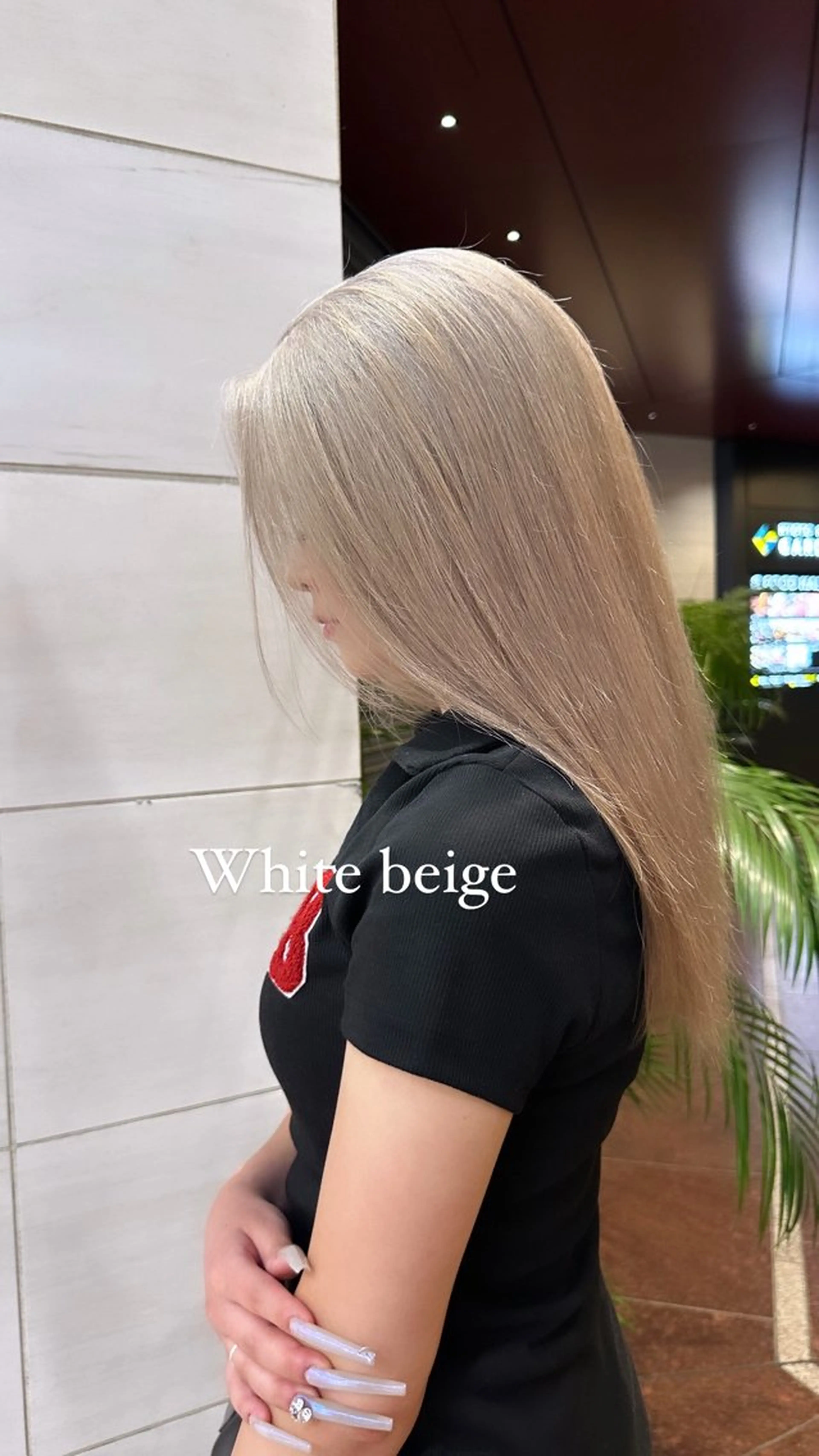 ロング カラー ヘアカラー トリートメント ハイトーン/ブリーチ カラー/SHOGOのヘアスタイル