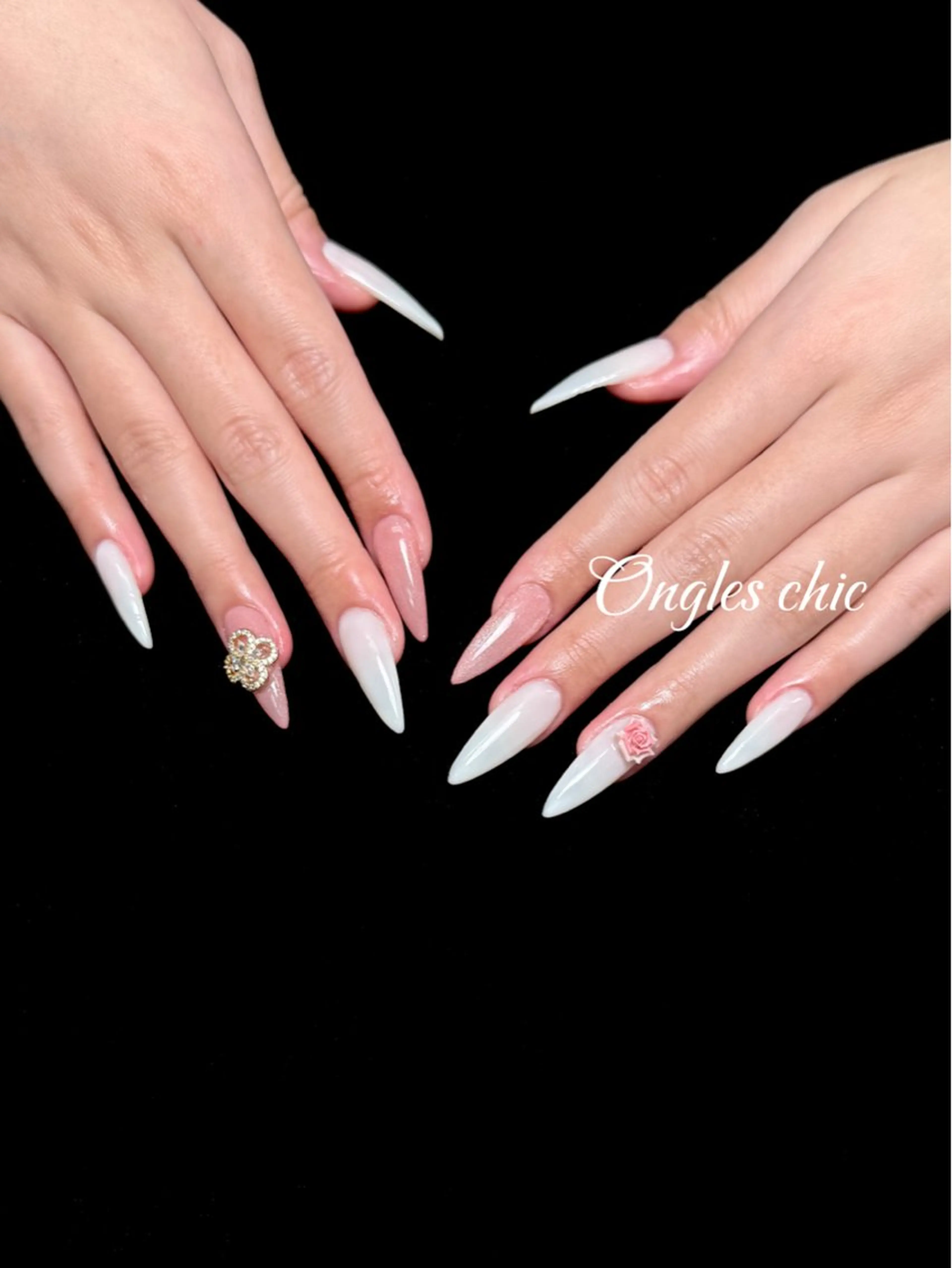 ネイル ハンドネイル ハンドケア ongles chicのネイルデザイン