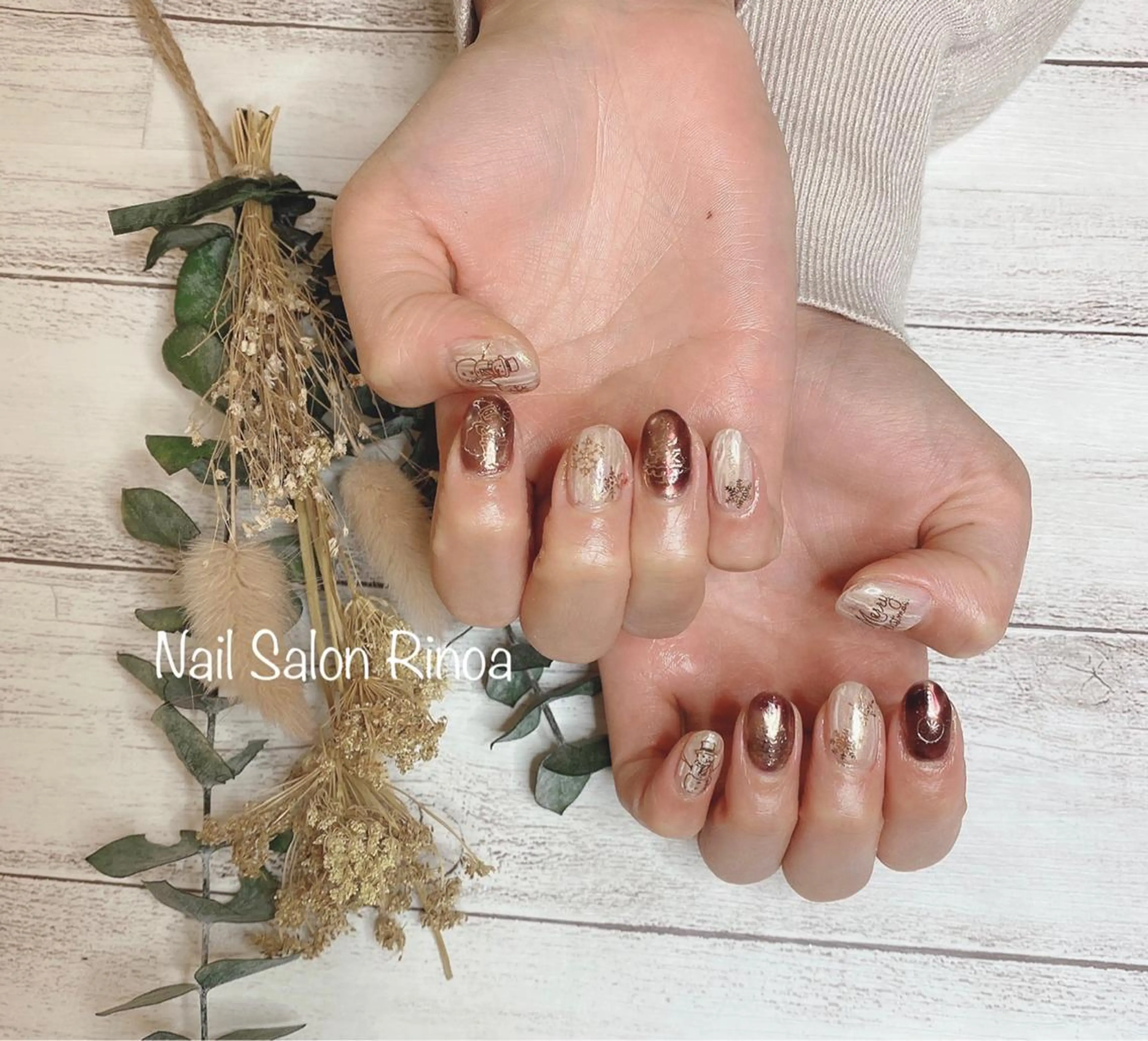 ネイル Nail Salon Rinoaのネイルデザイン