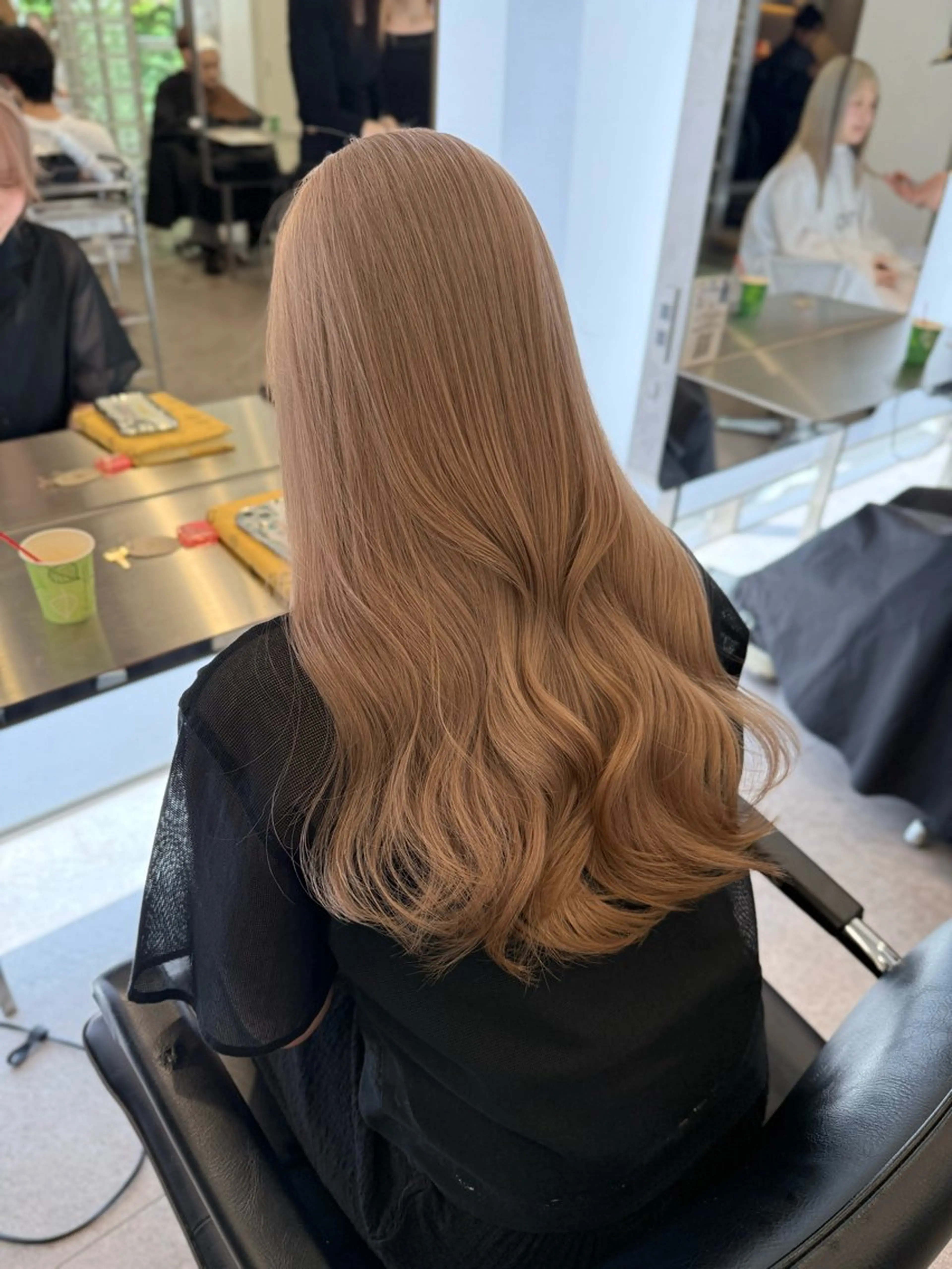 🐾🐩【ダブルカラー/ブリーチ】🐩🐾《ダブルカラーブリーチリタッチ＋カラー＋TOKIOトリートメントの写真