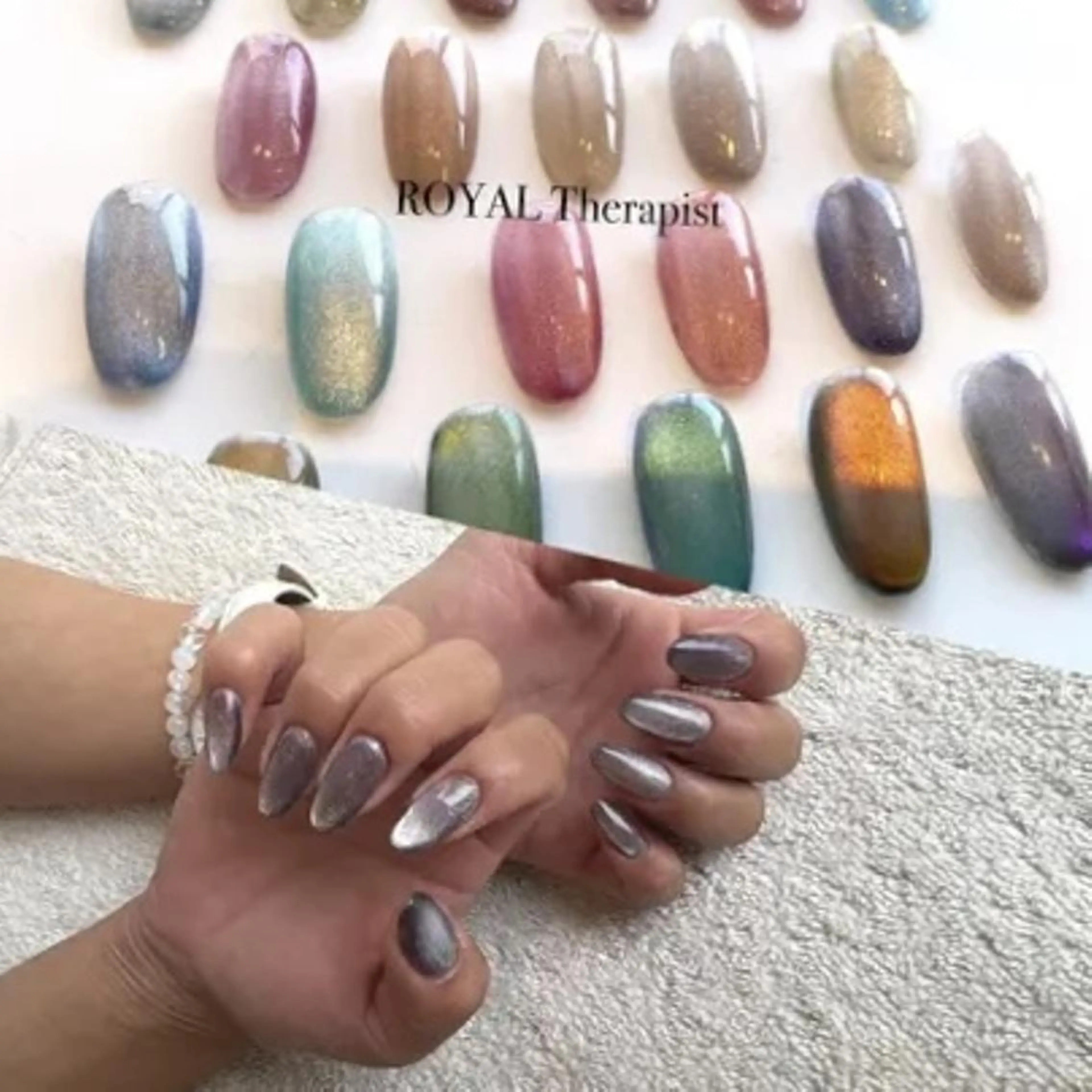 ネイル ハンドネイル 【中川】 ロイヤル・セラピストのネイルデザイン